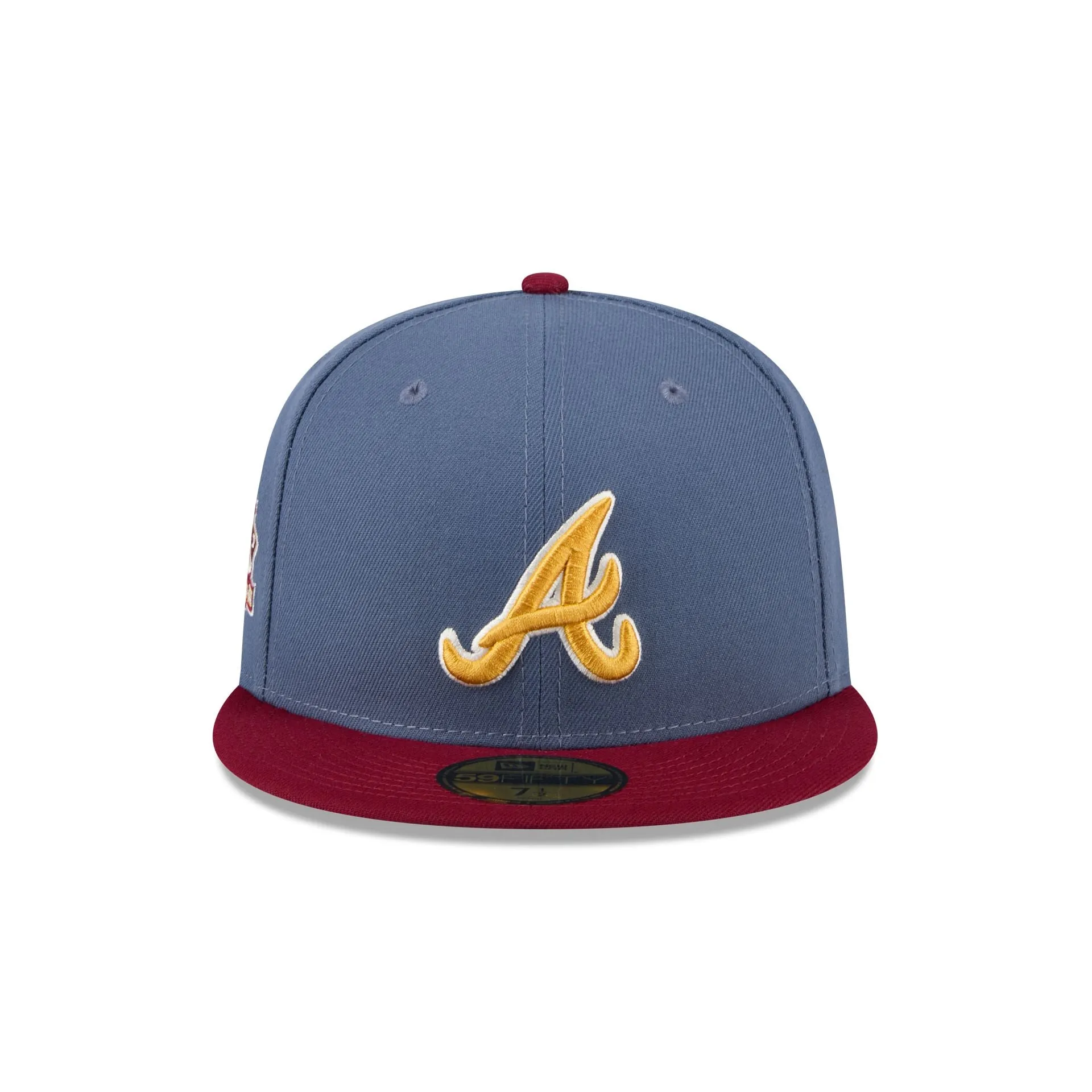 Atlanta Braves Deep Blue 59FIFTY Fitted Hat sold by New Era product image thumbnail 2