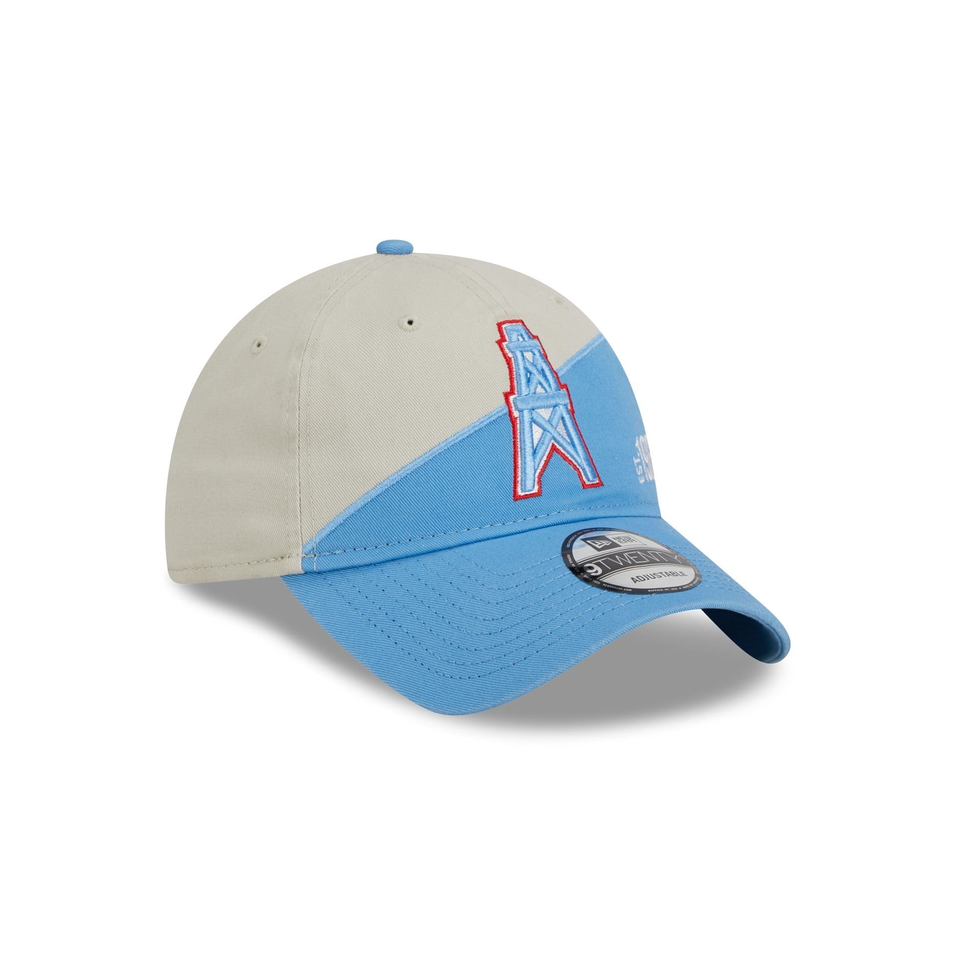 Oilers 2025 Sideline Historic 9TWENTY Adjustable Hat sold by New Era product image thumbnail 3