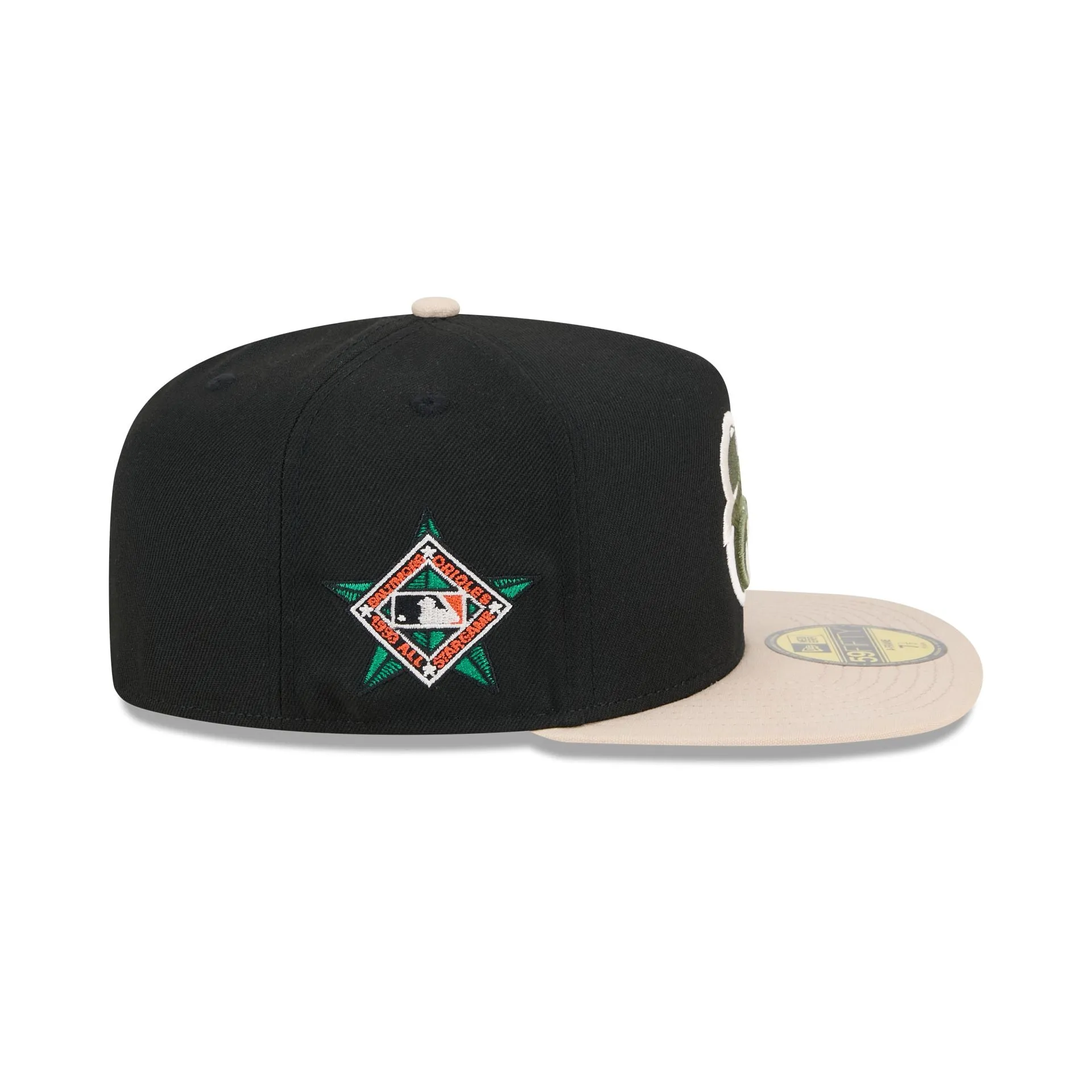 Baltimore Orioles Canvas 59FIFTY A-Frame Fitted Hat sold by New Era product image thumbnail 4