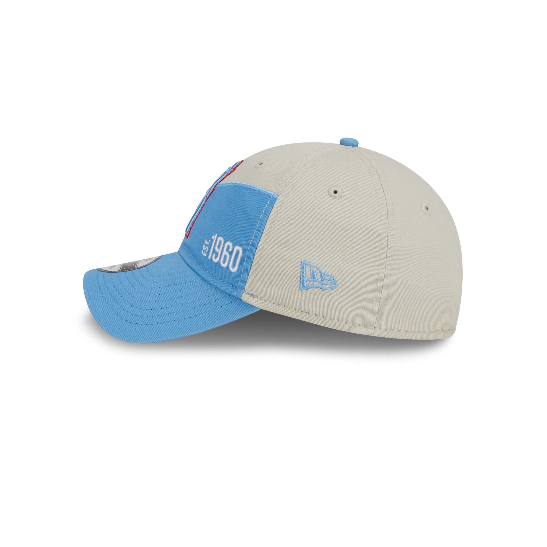 Oilers 2025 Sideline Historic 9TWENTY Adjustable Hat sold by New Era product image thumbnail 4