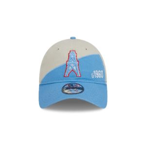 Oilers 2025 Sideline Historic 9TWENTY Adjustable Hat sold by New Era