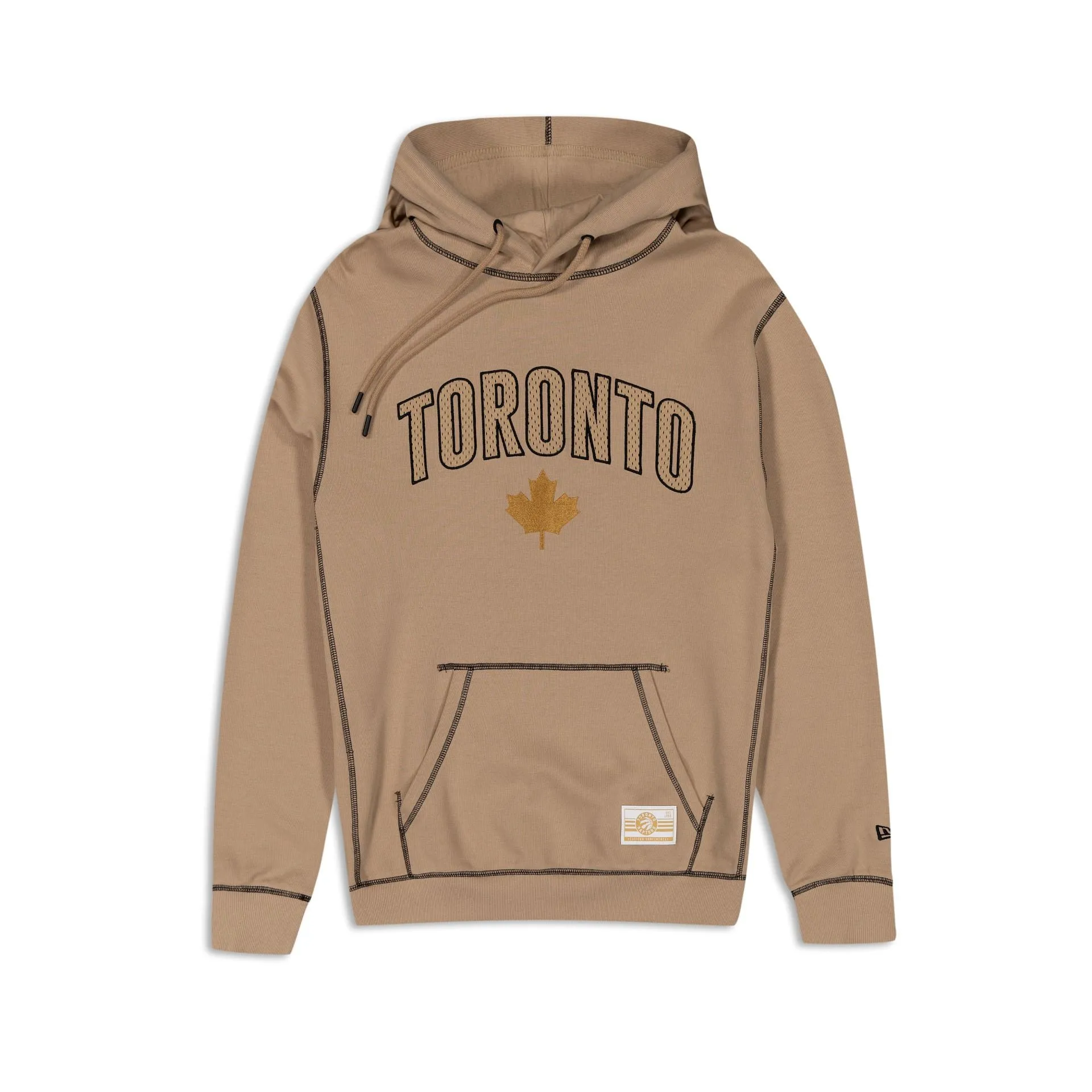 Toronto Raptors 2023 City Edition Tan Hoodie sold by New Era