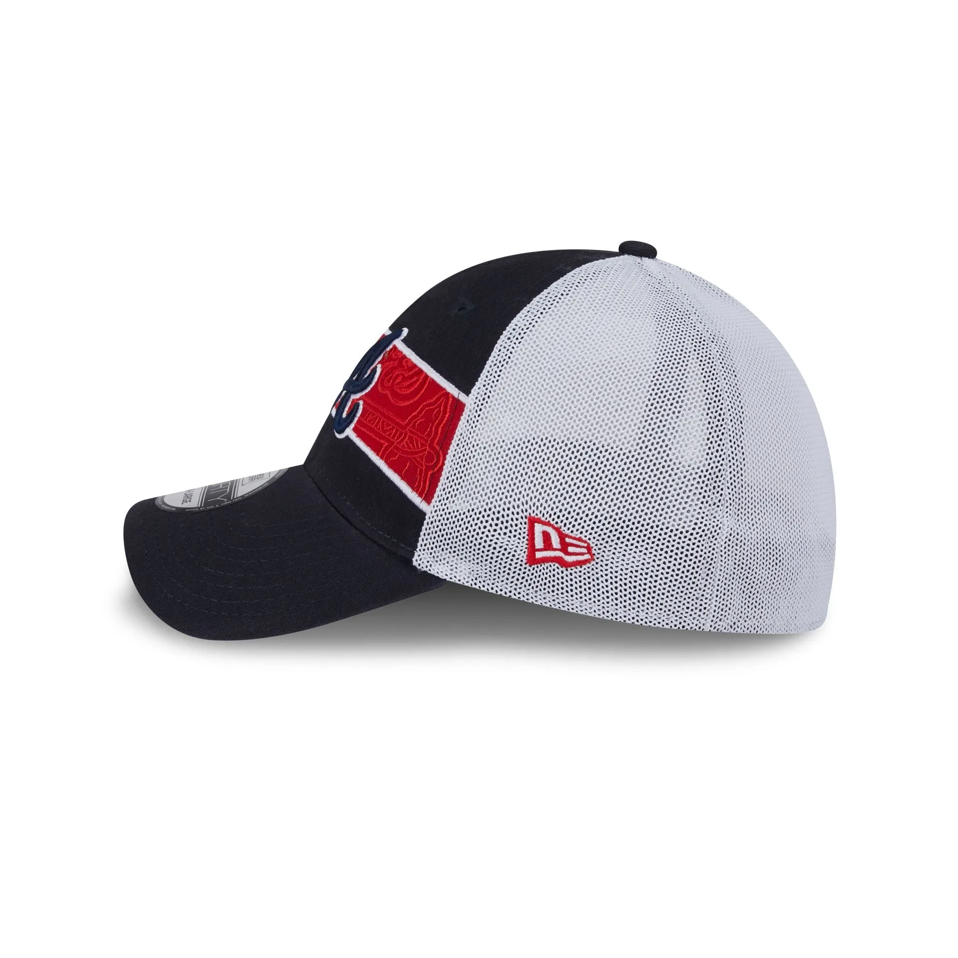 Atlanta Braves Banded 39THIRTY Stretch Fit Hat sold by New Era product image thumbnail 4