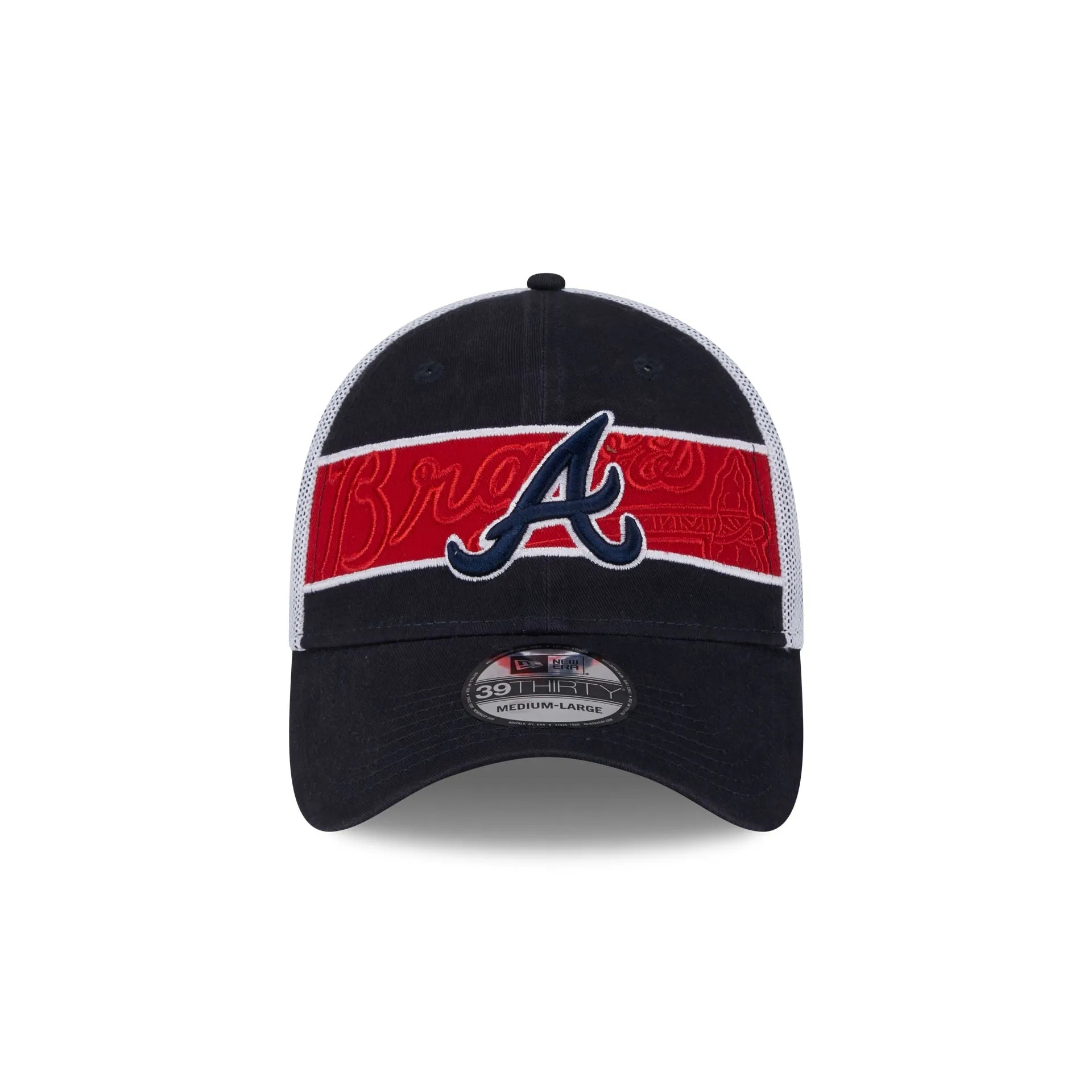 Atlanta Braves Banded 39THIRTY Stretch Fit Hat sold by New Era product image thumbnail 2