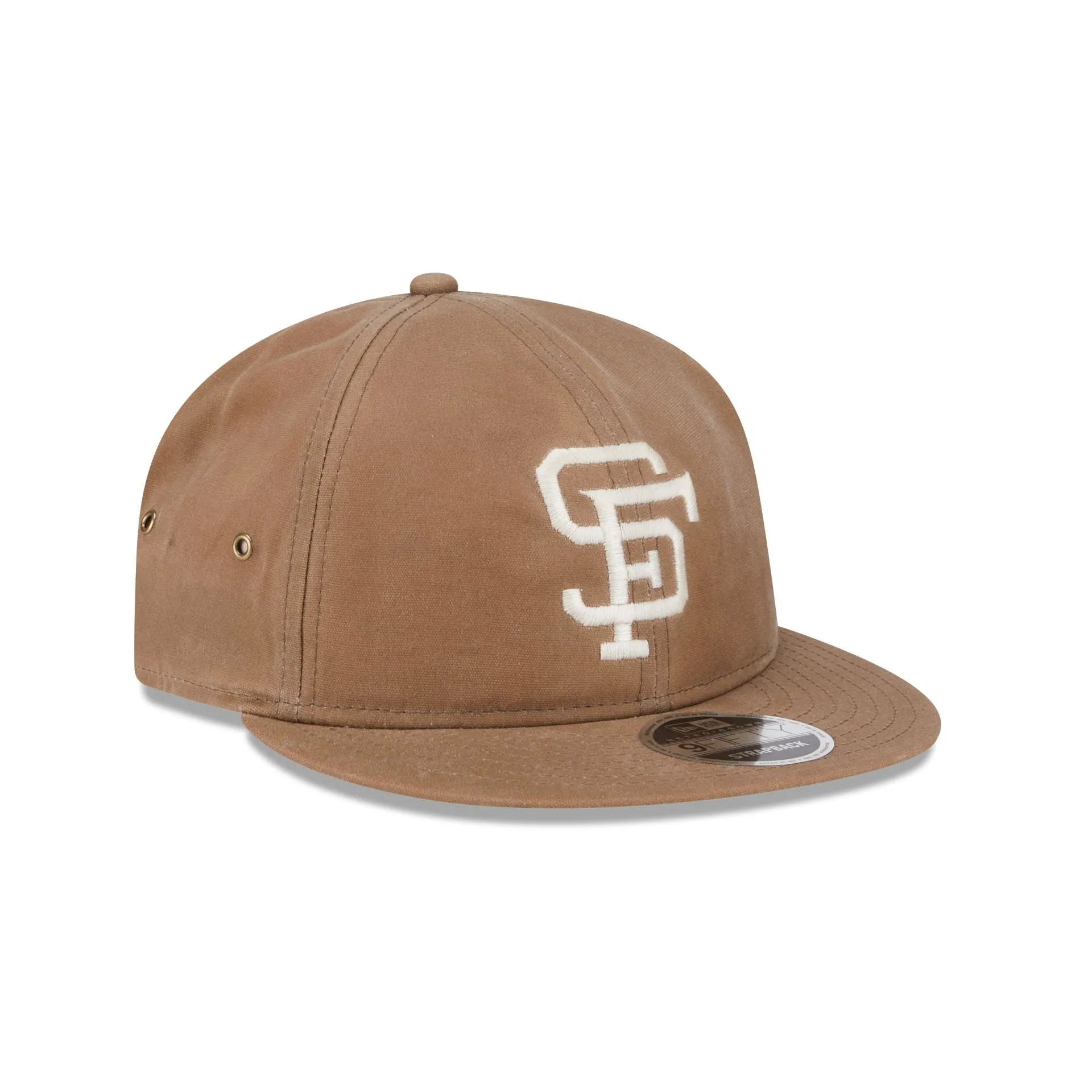 San Francisco Giants Khaki Retro Crown 9FIFTY Adjustable Hat sold by New Era product image thumbnail 3