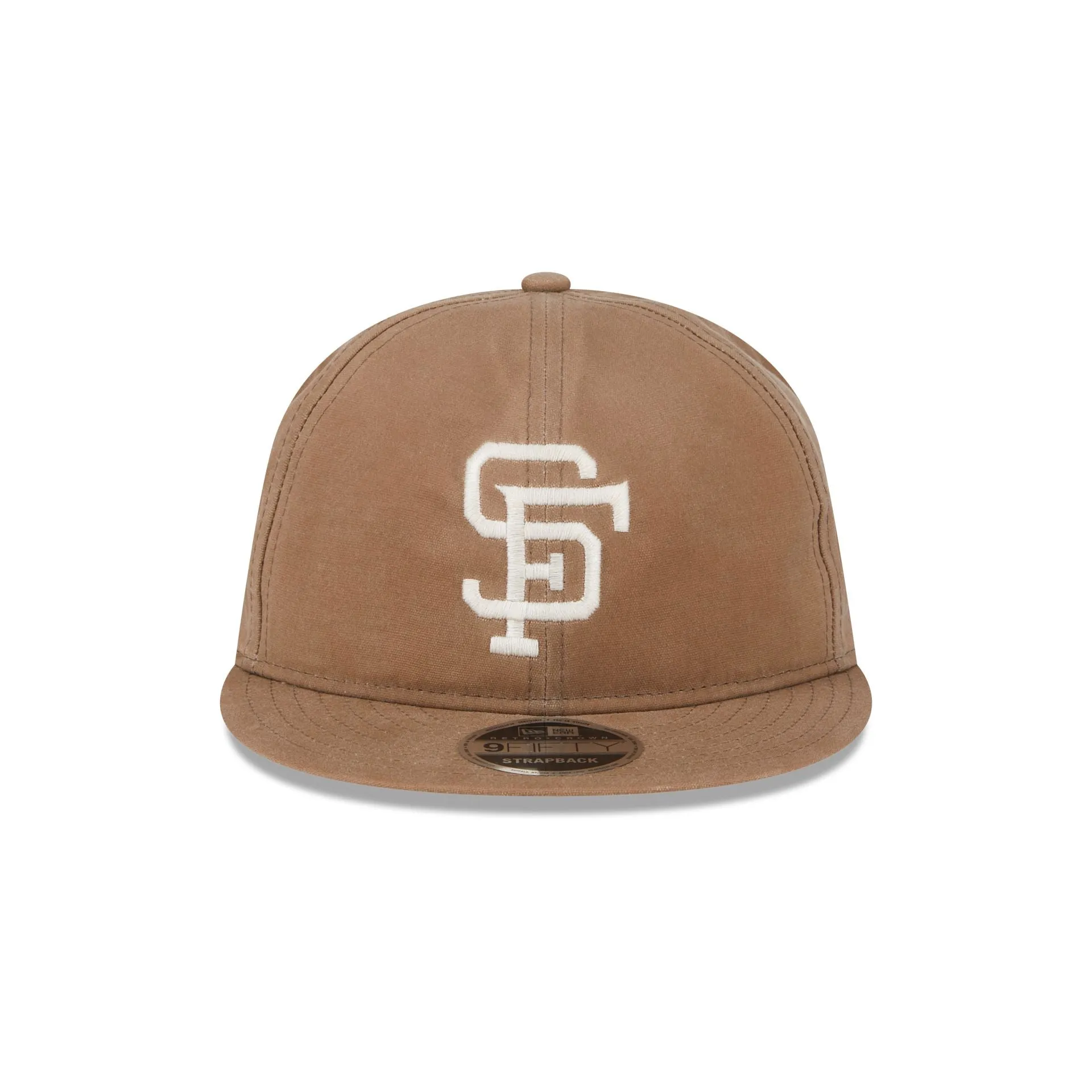 San Francisco Giants Khaki Retro Crown 9FIFTY Adjustable Hat sold by New Era product image thumbnail 2