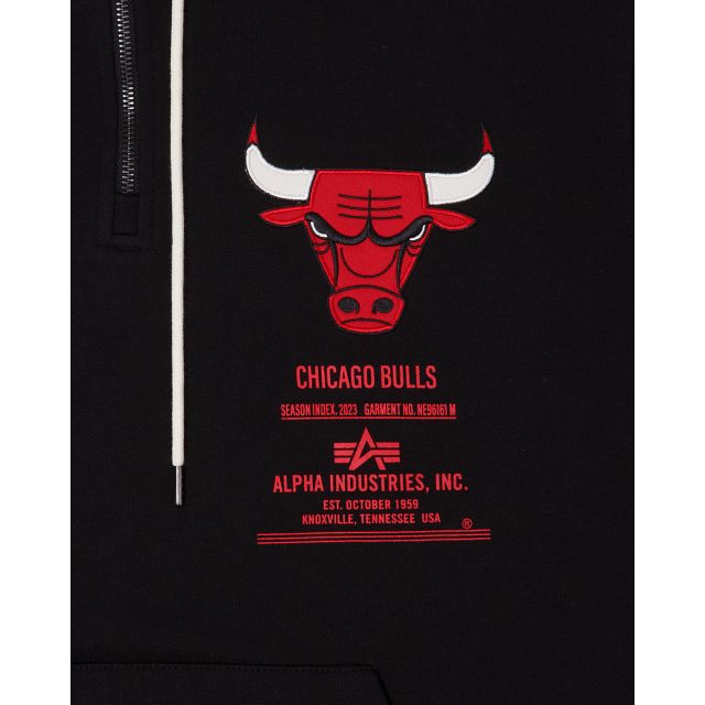 Alpha Industries X Chicago Bulls Zipper Hoodie sold by New Era product image thumbnail 3