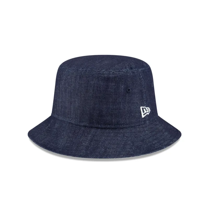 New Era Cap Indigo Denim Bucket Hat sold by New Era
