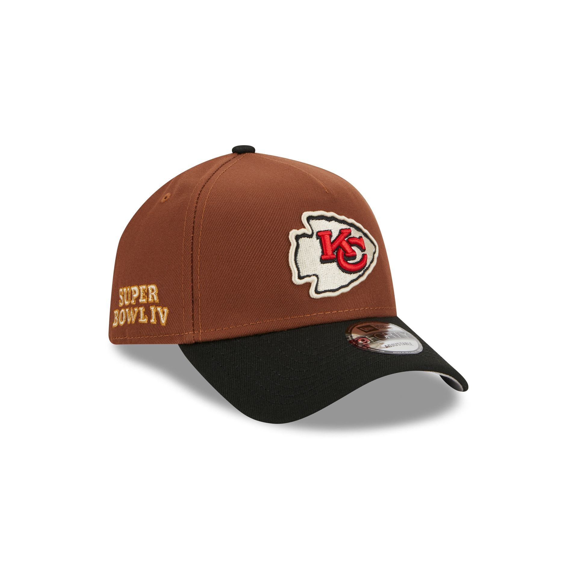Kansas City Chiefs Harvest 9FORTY A-Frame Snapback Hat sold by New Era