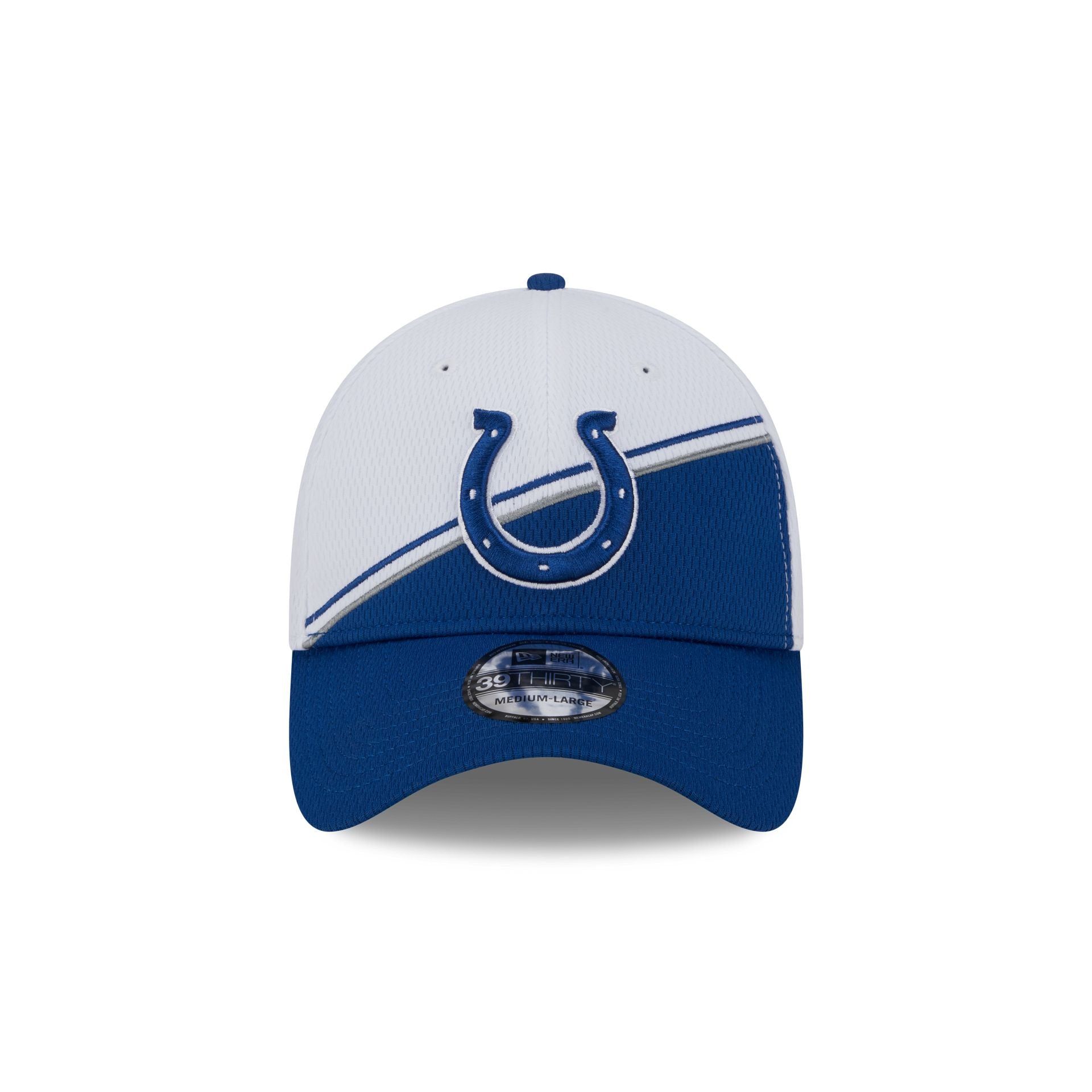 Indianapolis Colts 2023 Sideline White 39THIRTY Stretch Fit Hat sold by New Era product image thumbnail 2