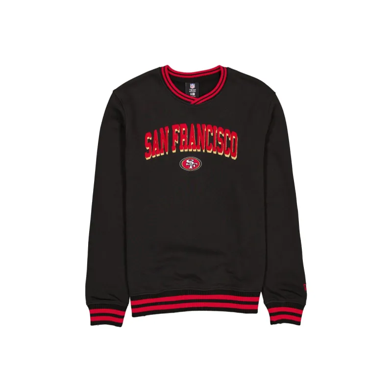 San Francisco 49ers Sport Night Black Crewneck sold by New Era