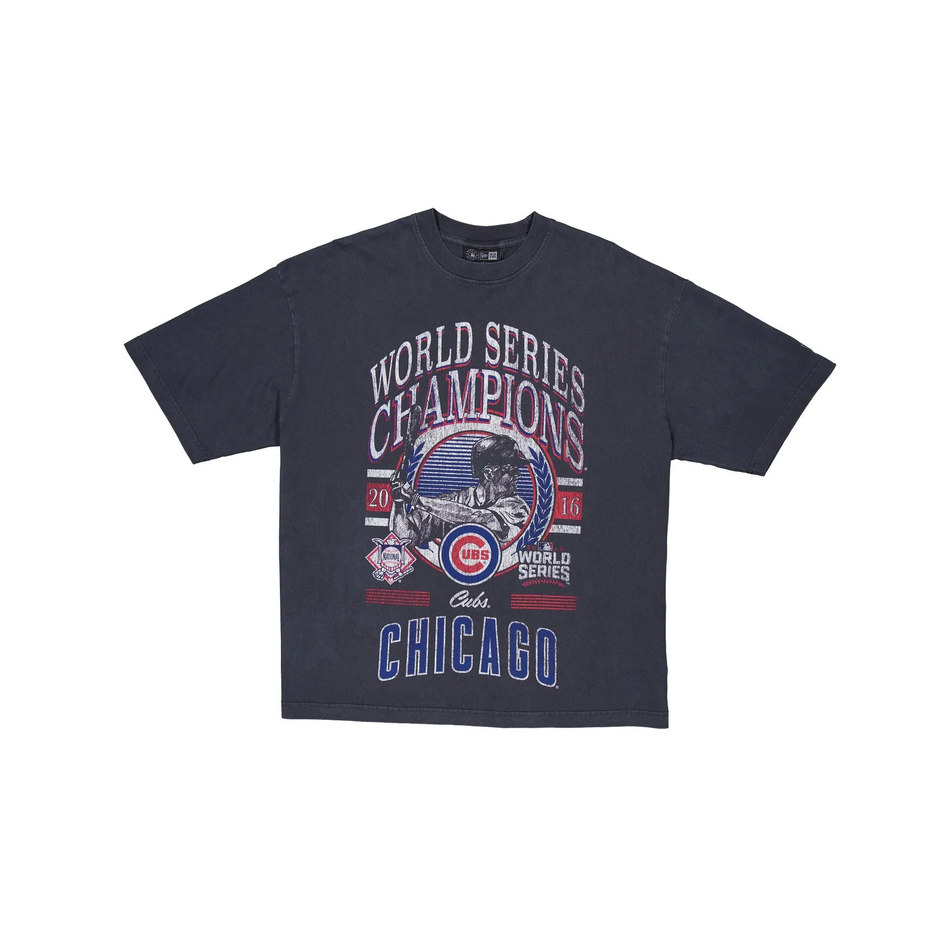Chicago Cubs Black Sport Classics T-Shirt sold by New Era