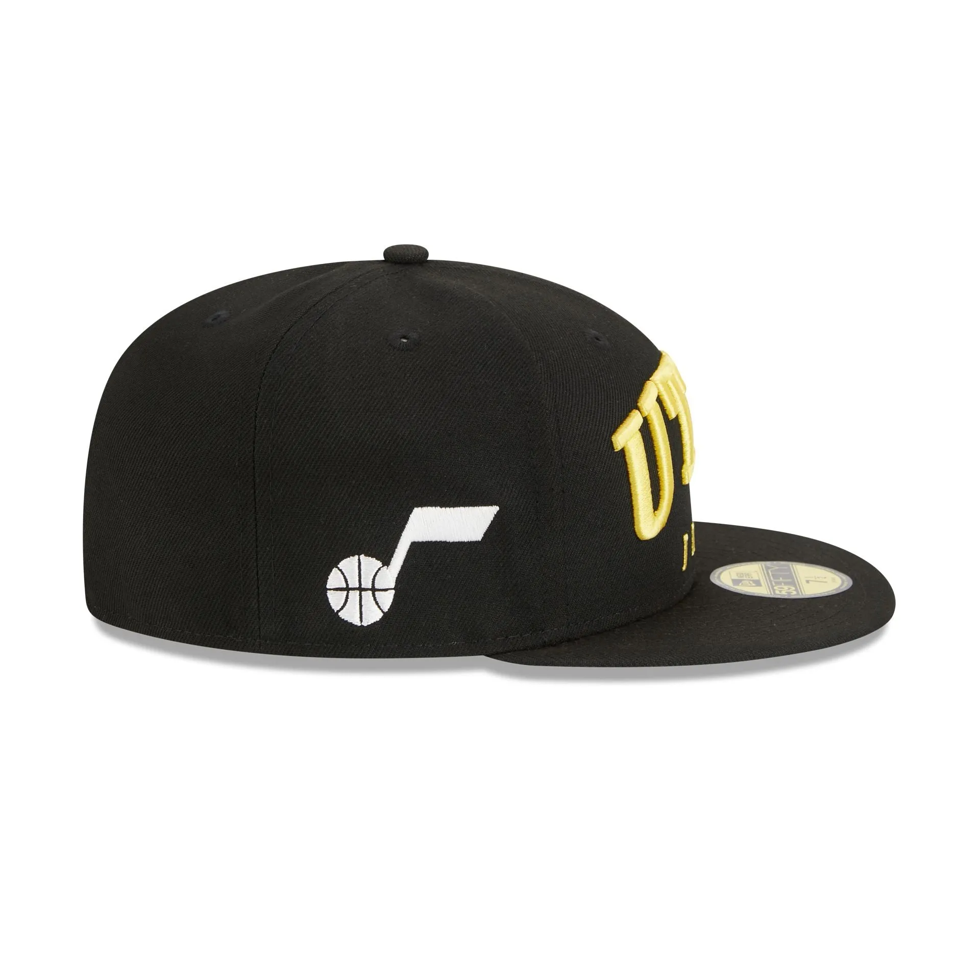Utah Jazz Sport Night Wordmark 59FIFTY Fitted Hat sold by New Era product image thumbnail 4