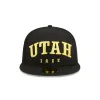 Utah Jazz Sport Night Wordmark 59FIFTY Fitted Hat sold by New Era