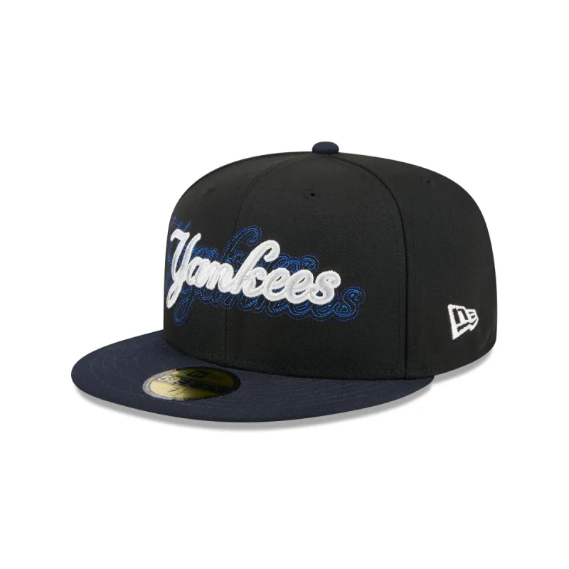 New York Yankees Shadow Stitch 59FIFTY Fitted Hat sold by New Era