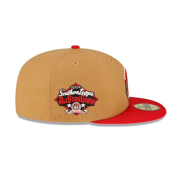 Chattanooga Lookouts Wheat 59FIFTY Fitted Hat sold by New Era product image thumbnail 4