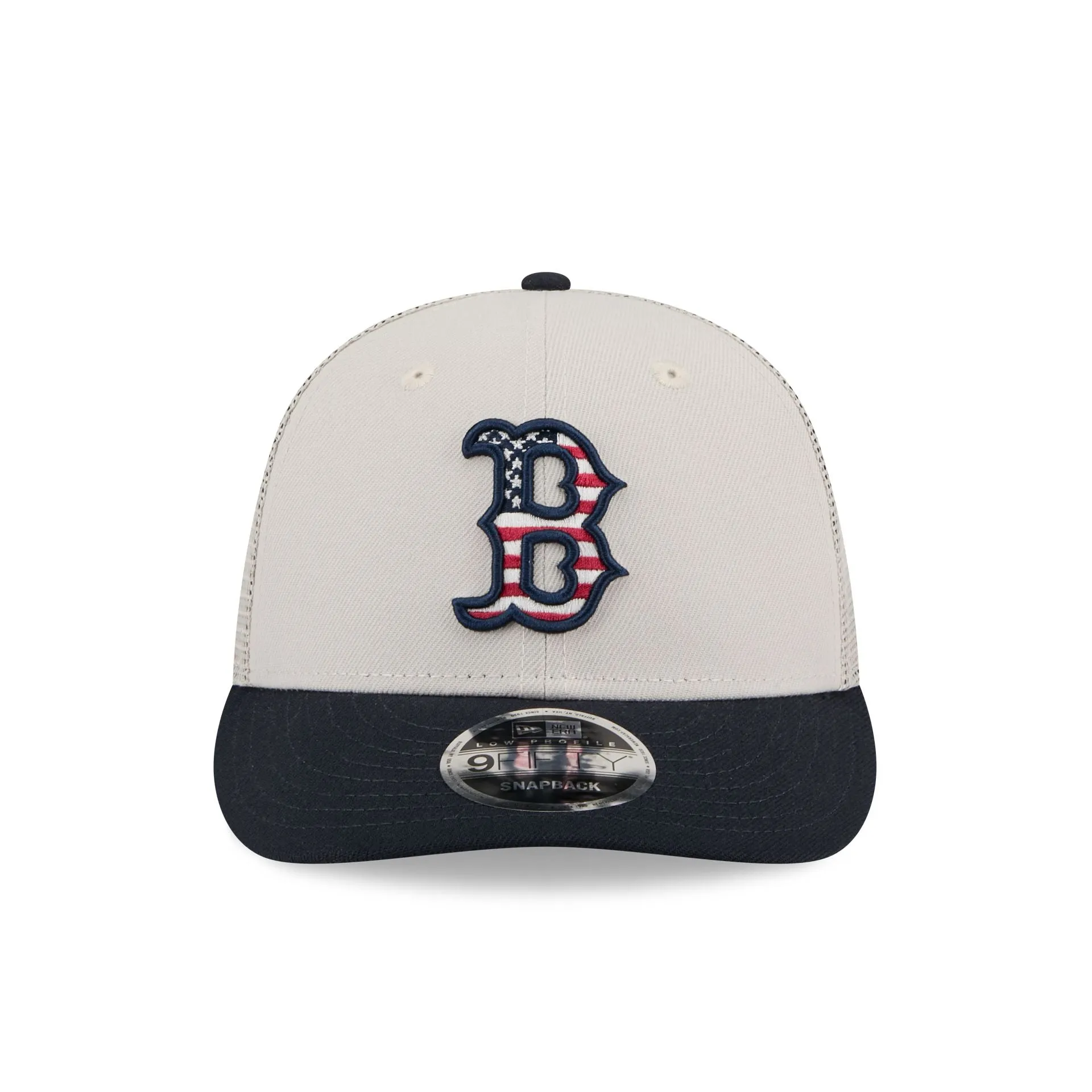 Boston Red Sox Independence Day 2024 Low Profile 9FIFTY Trucker Hat sold by New Era product image thumbnail 2
