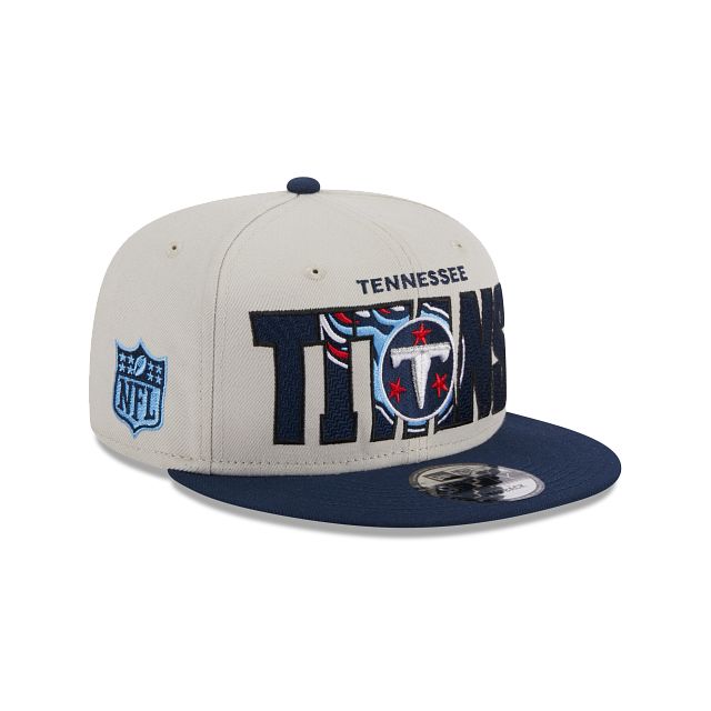 Tennessee Titans 2023 Draft 9FIFTY Snapback Hat sold by New Era