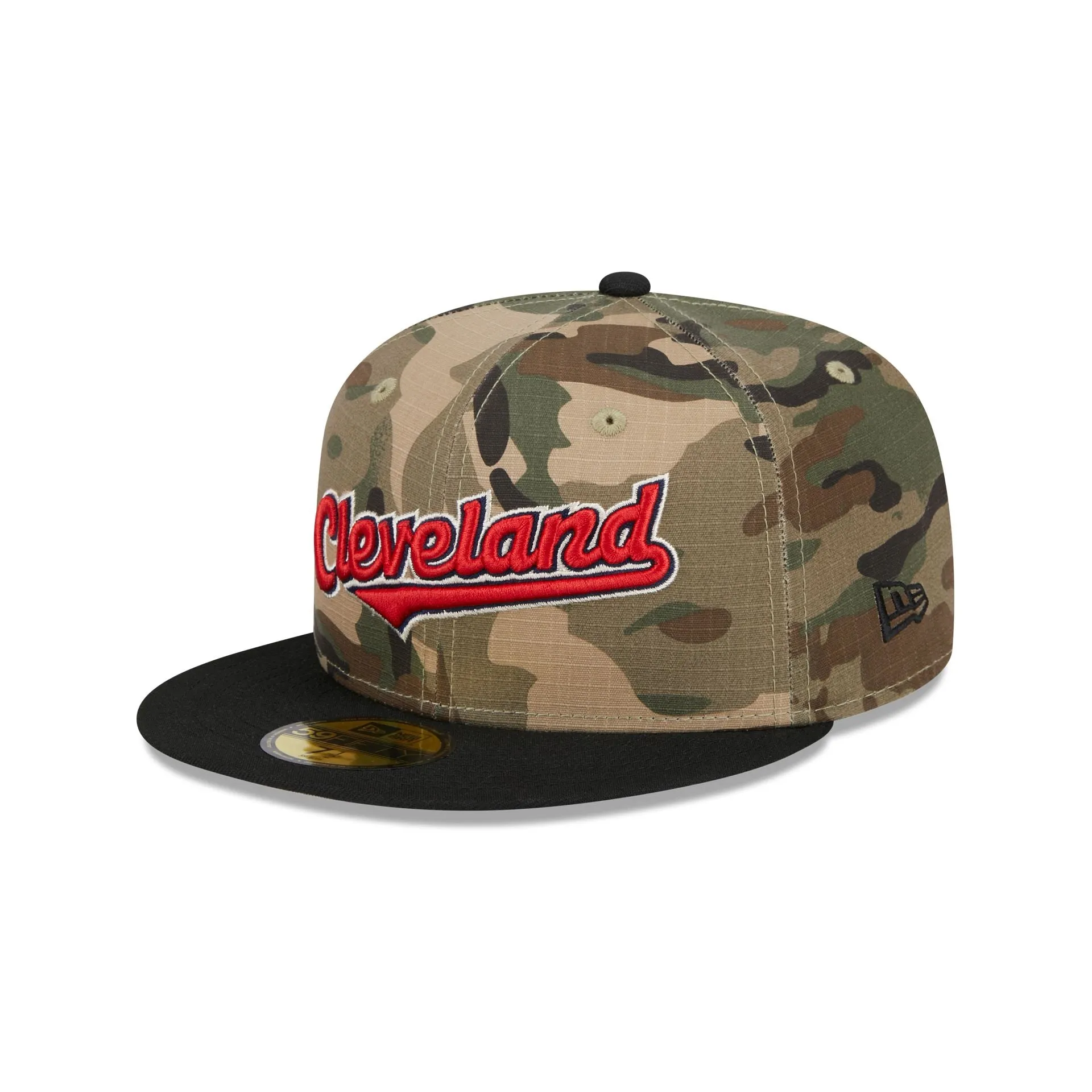 Cleveland Guardians Camo Crown 59FIFTY Fitted Hat sold by New Era product image thumbnail 3