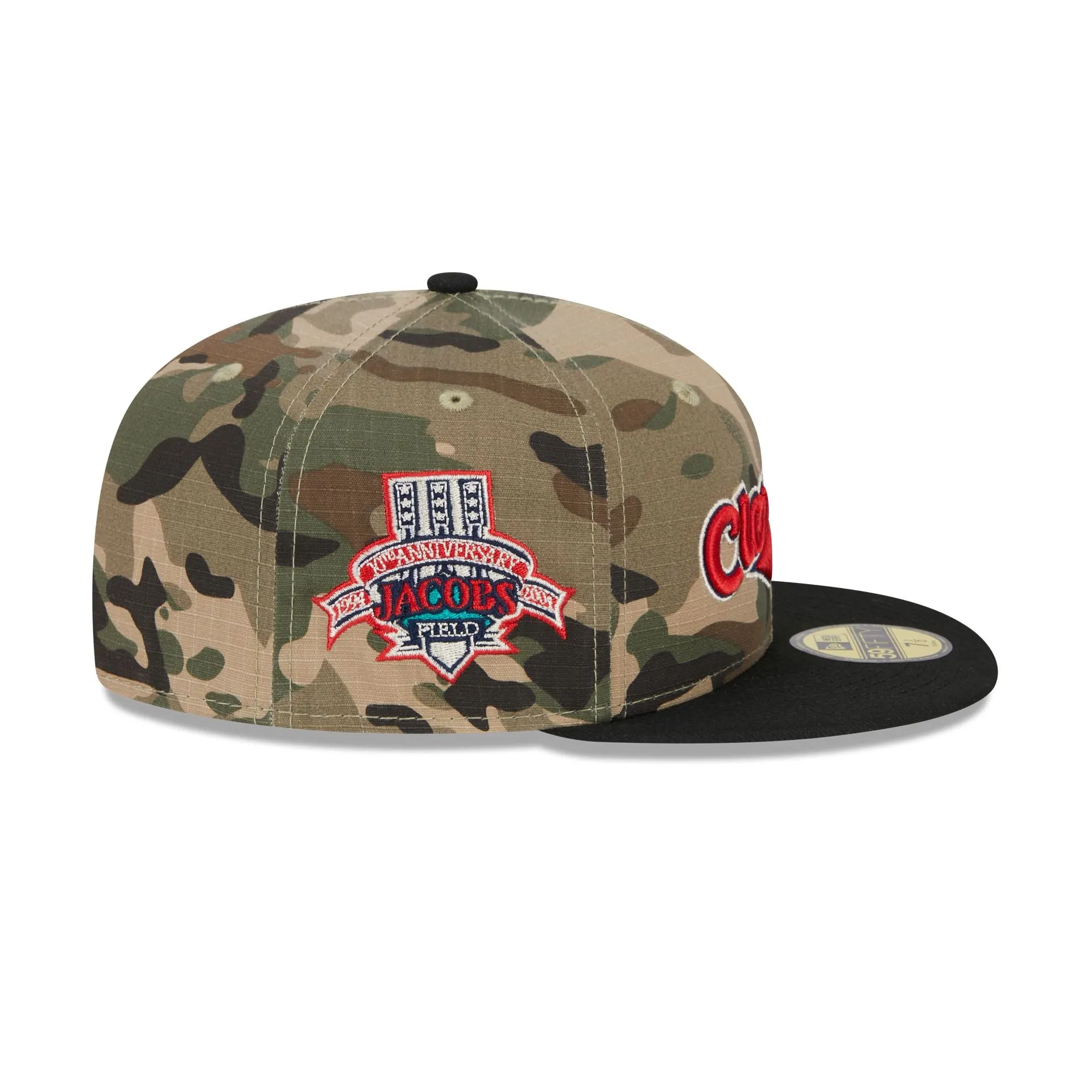 Cleveland Guardians Camo Crown 59FIFTY Fitted Hat sold by New Era product image thumbnail 4
