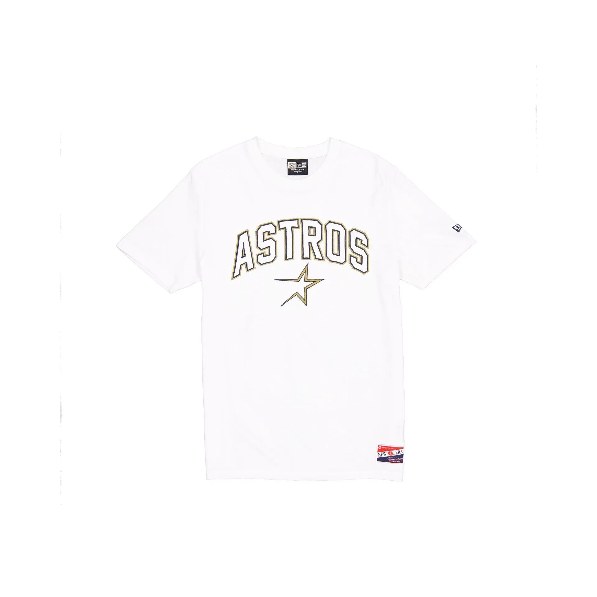 Houston Astros Throwback White T-Shirt sold by New Era
