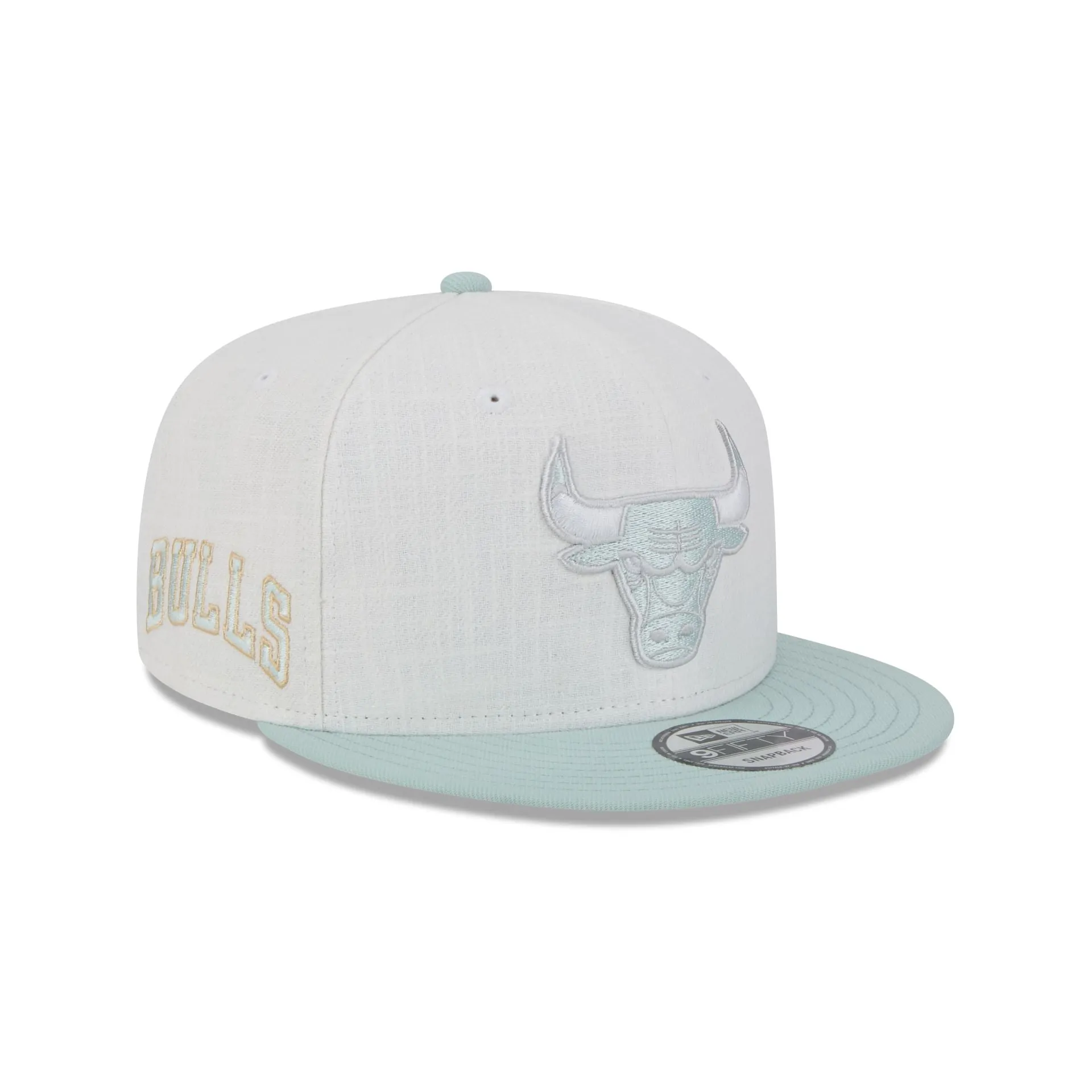 Chicago Bulls Minty Breeze Logo Select 9FIFTY Snapback Hat sold by New Era