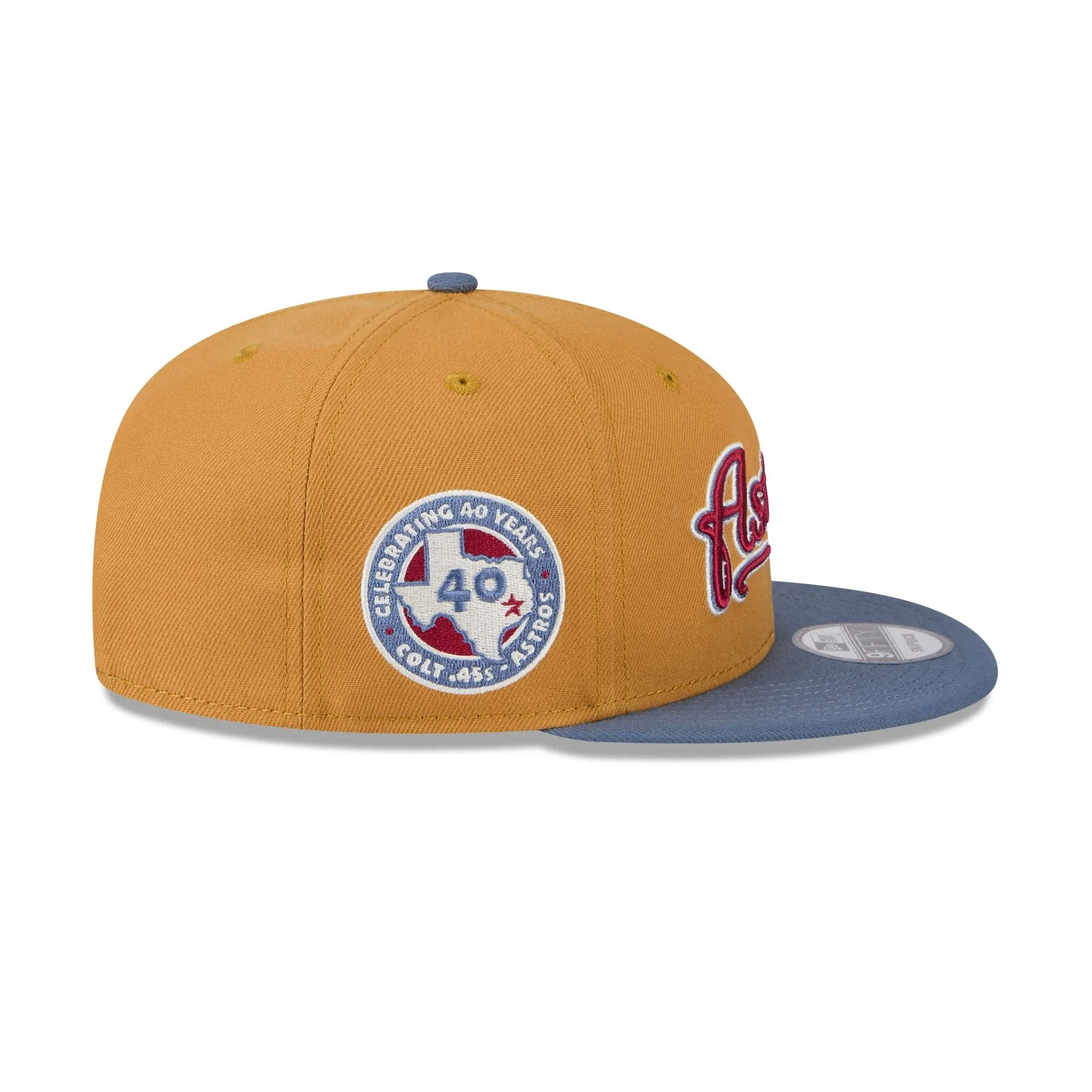 Houston Astros Panama Tan 9FIFTY Snapback Hat sold by New Era product image thumbnail 4