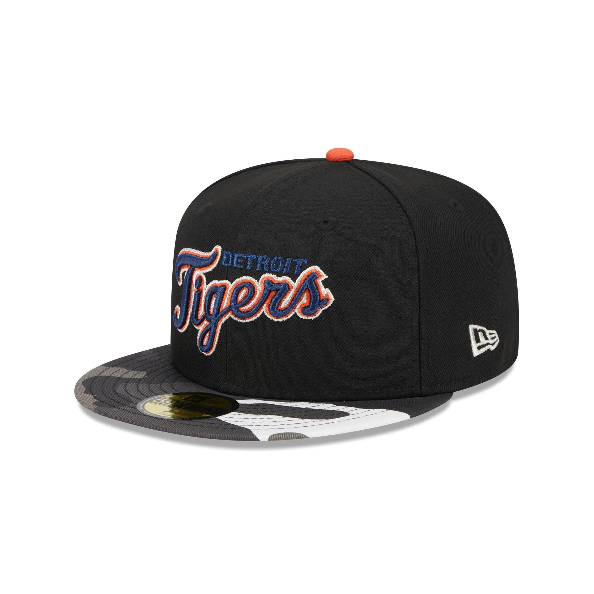 Detroit Tigers Metallic Camo 59FIFTY Fitted Hat sold by New Era product image thumbnail 3