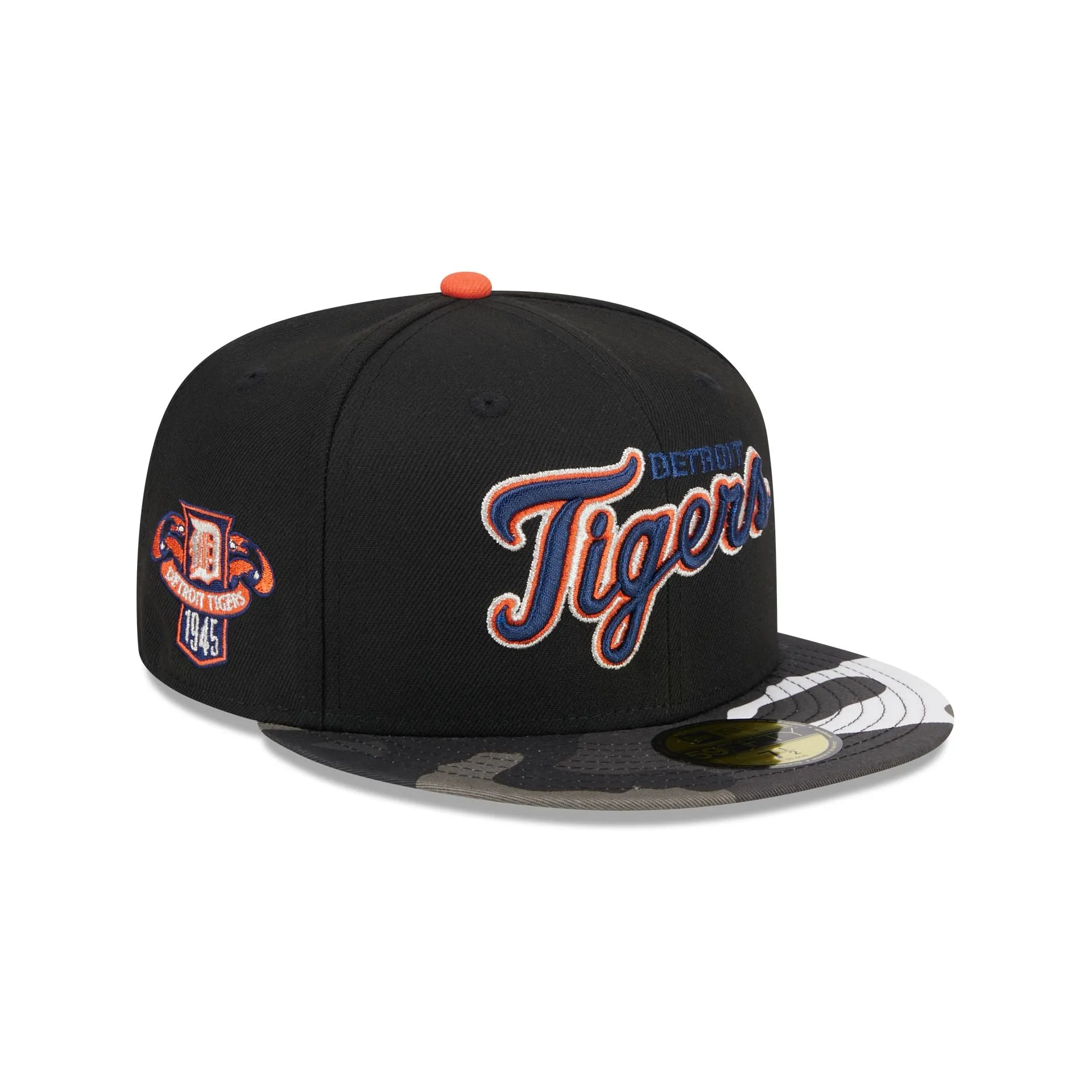 Detroit Tigers Metallic Camo 59FIFTY Fitted Hat sold by New Era