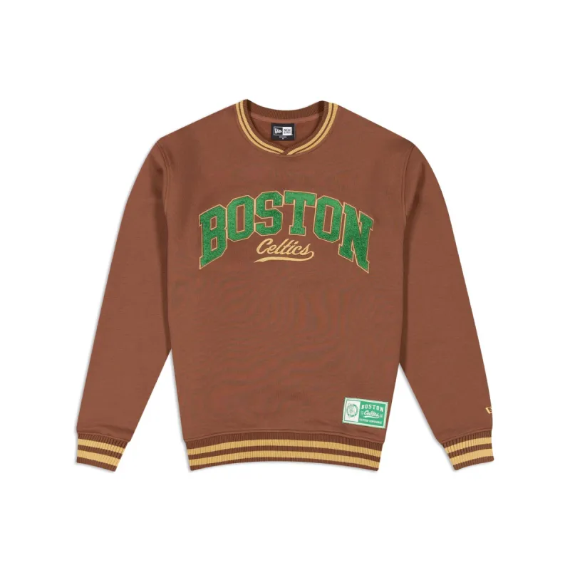 Boston Celtics Letterman Classic Crewneck sold by New Era