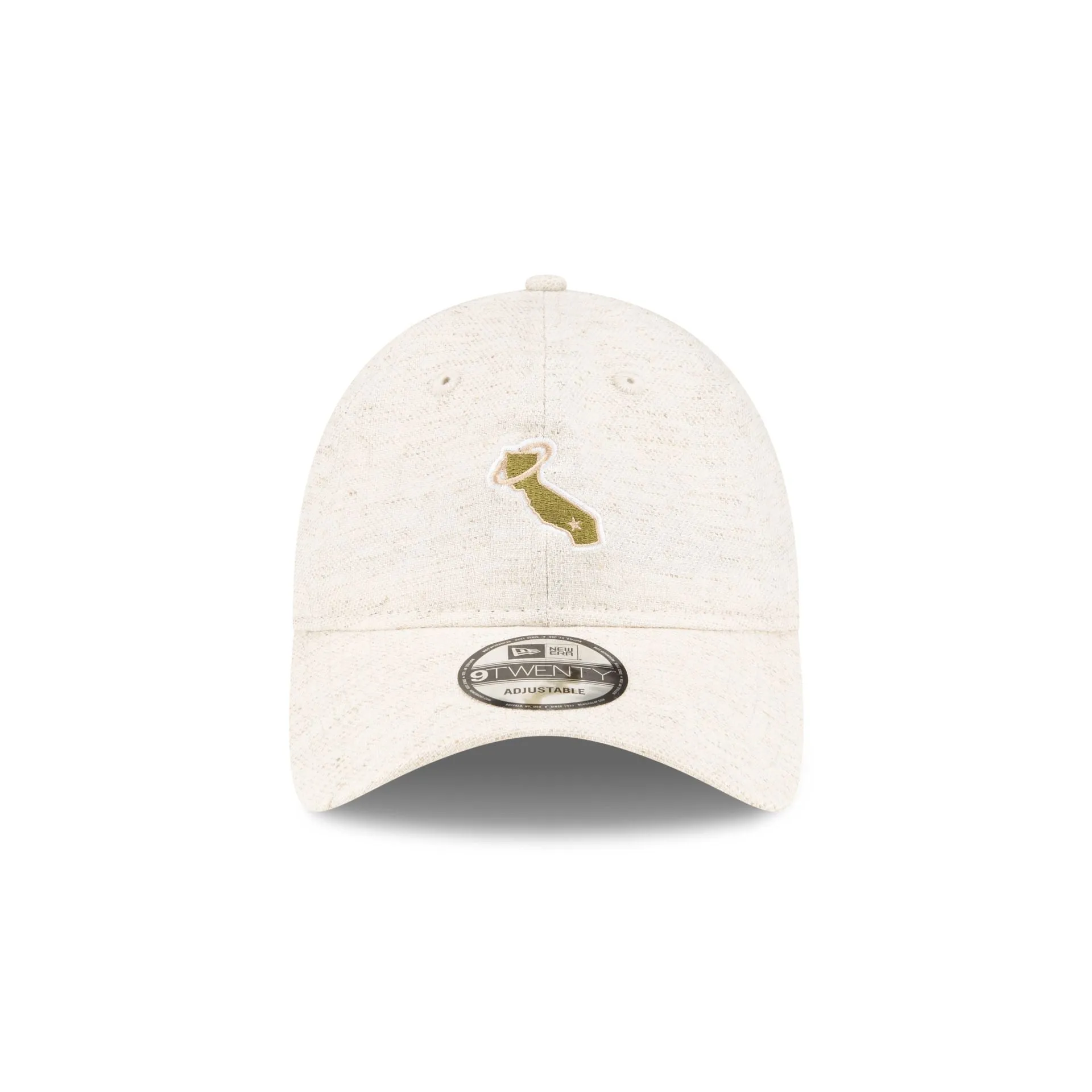 Los Angeles Angels White Hemp 9TWENTY Adjustable Hat sold by New Era product image thumbnail 2