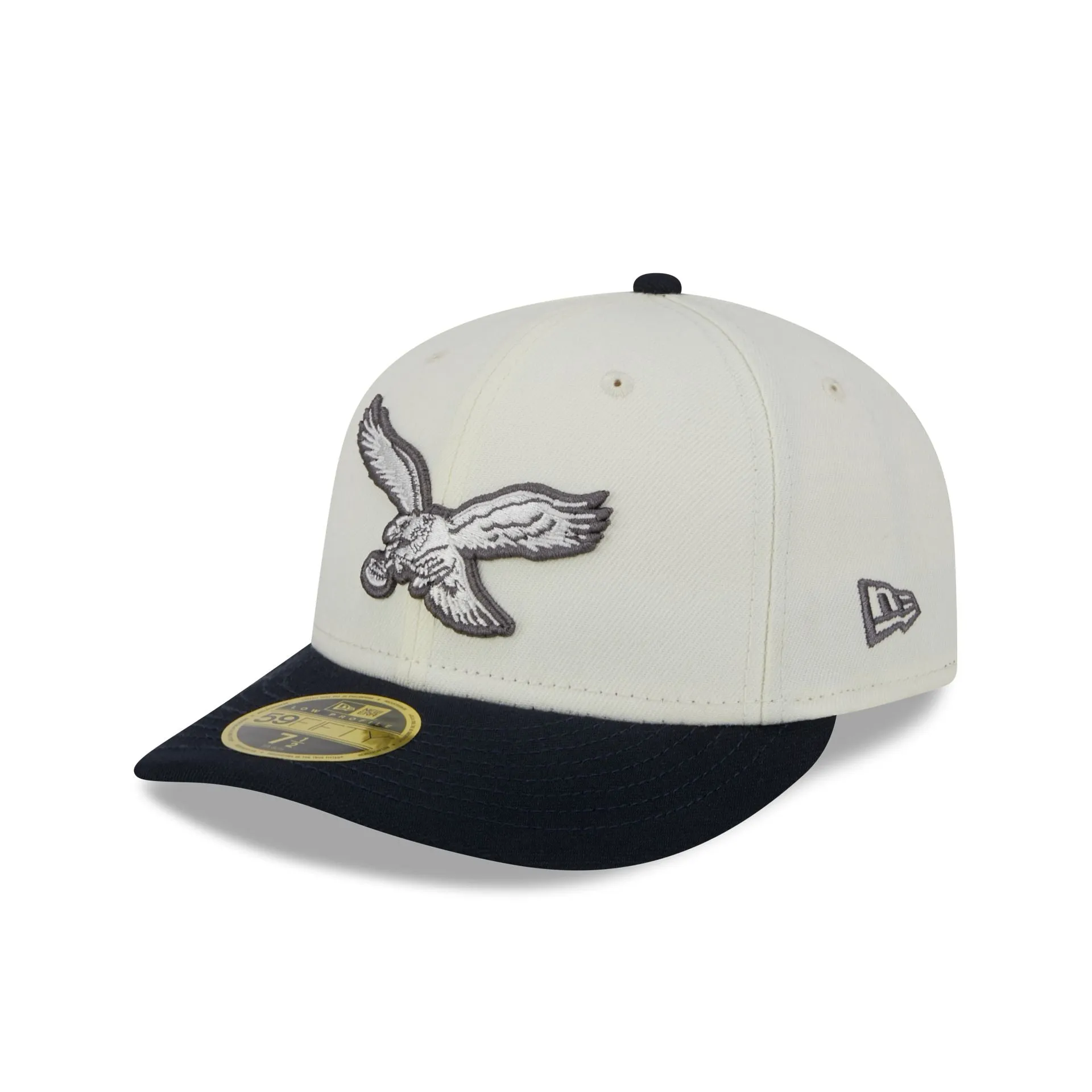 Philadelphia Eagles Chrome Crown Low Profile 59FIFTY Fitted Hat sold by New Era