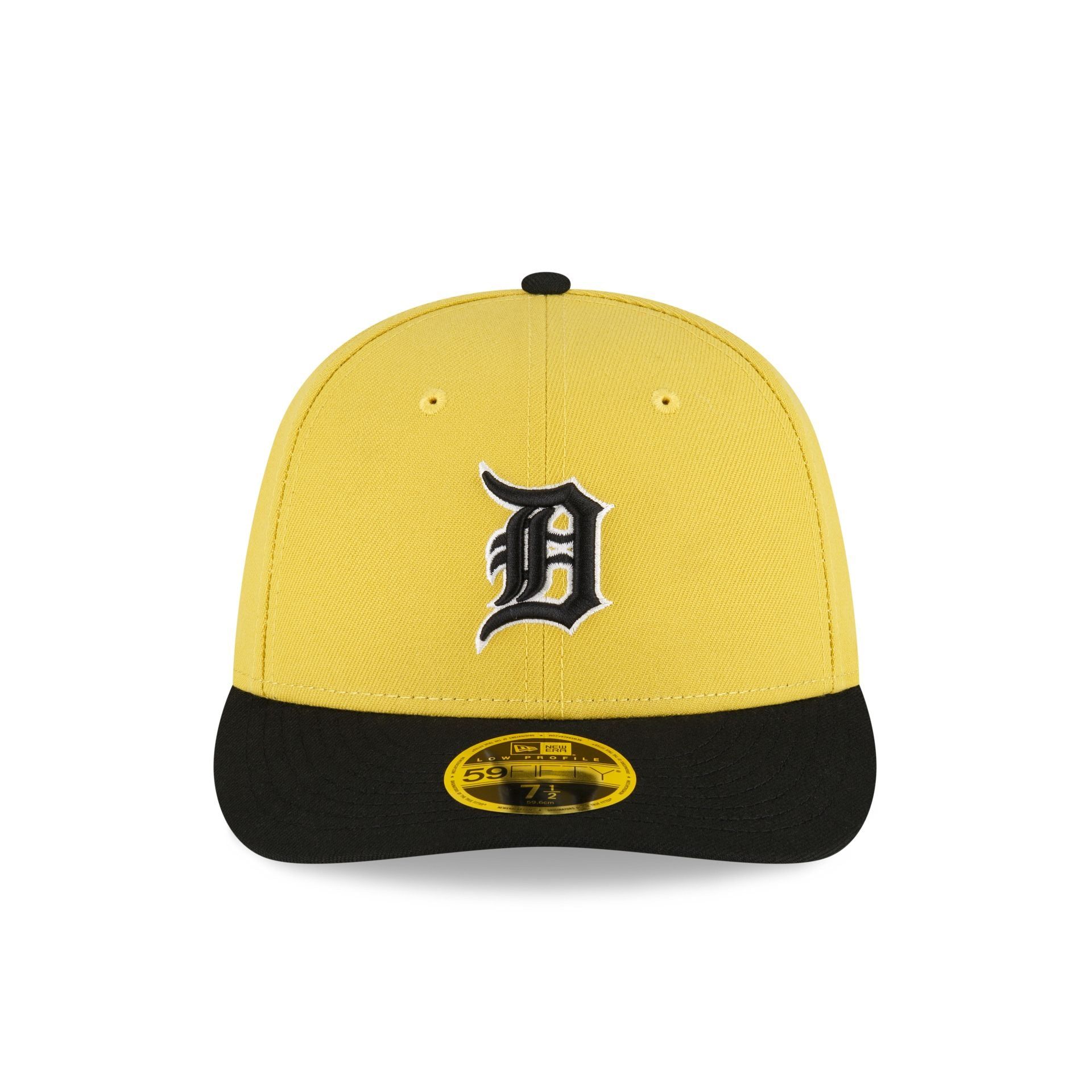 Detroit Tigers Chartreuse Crown Low Profile 59FIFTY Fitted Hat sold by New Era product image thumbnail 2