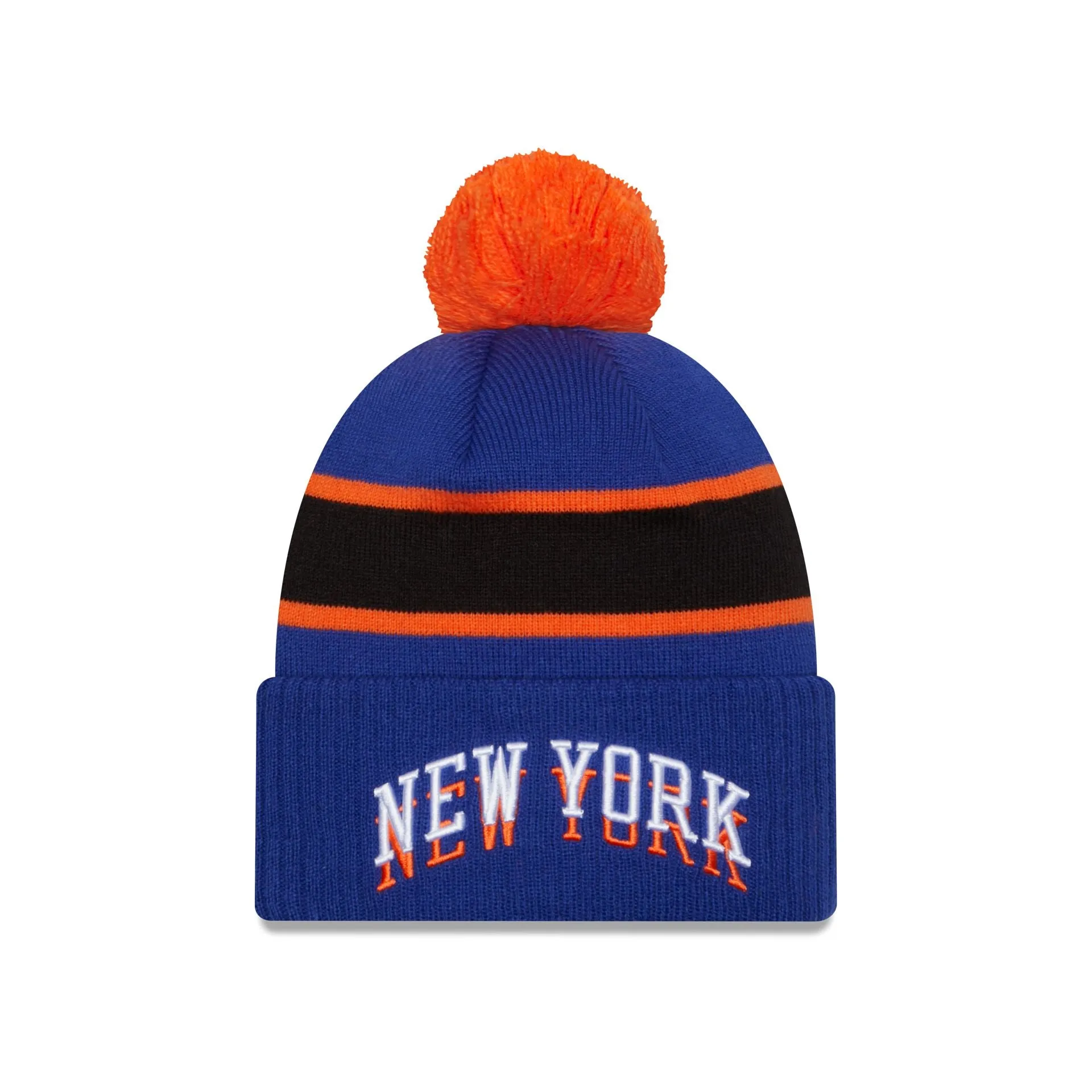 New York Knicks 2023 City Edition Pom Knit Hat sold by New Era