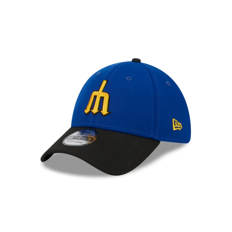 Seattle Mariners City Connect 39THIRTY Stretch Fit Hat sold by New Era
