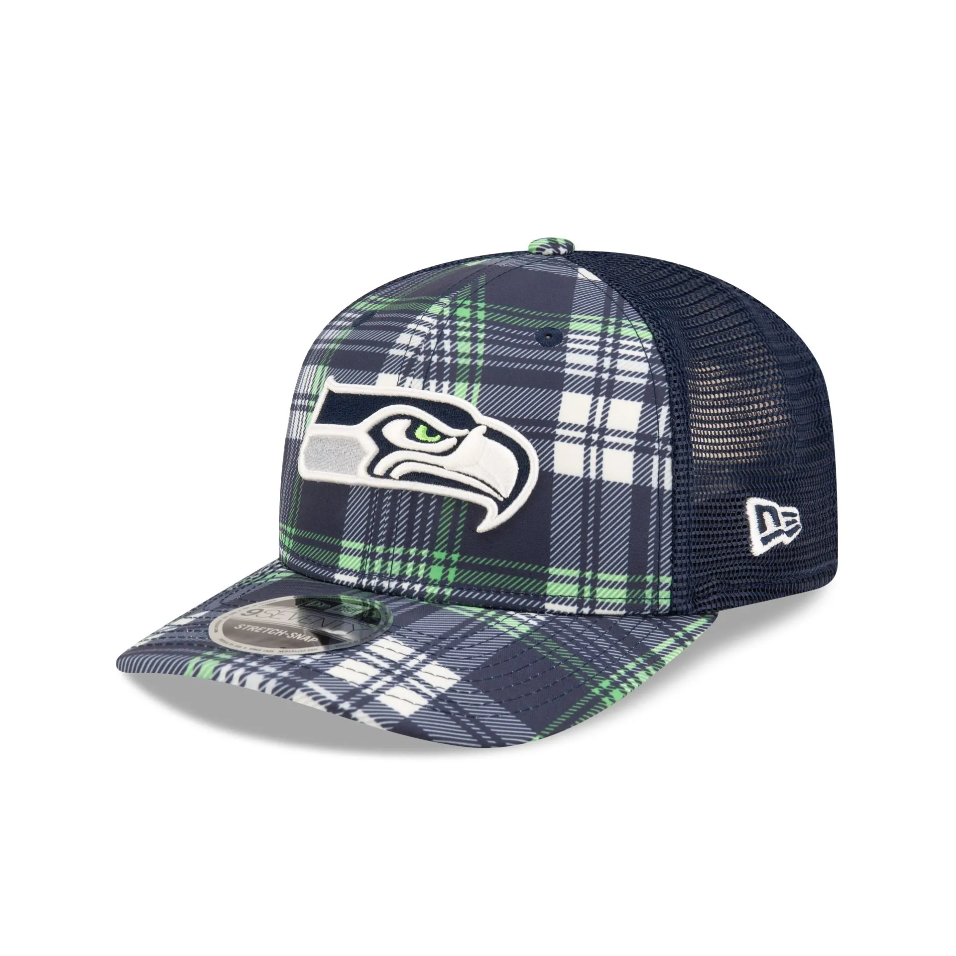 Seattle Seahawks 2024 Sideline Statement 9SEVENTY Stretch-Snap Hat sold by New Era