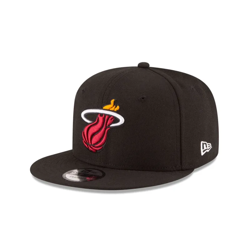 Miami Heat Basic 9FIFTY Snapback Hat sold by New Era