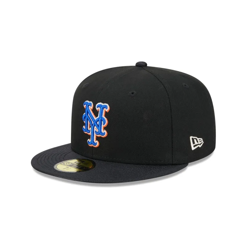 New York Mets Team Shimmer 59FIFTY Fitted Hat sold by New Era