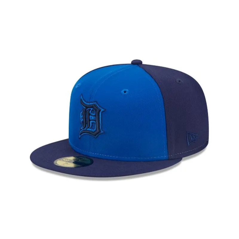 Detroit Tigers Tri-Tone Team 59FIFTY Fitted Hat sold by New Era