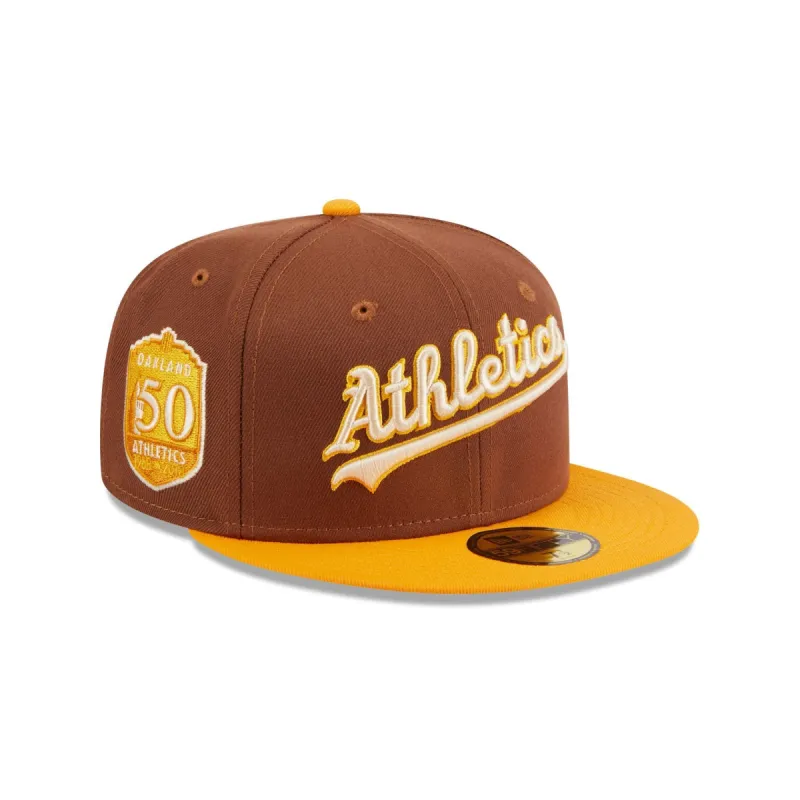 Oakland Athletics Tiramisu 59FIFTY Fitted Hat sold by New Era
