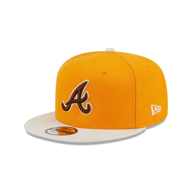 Atlanta Braves Tiramisu 9FIFTY Snapback Hat sold by New Era