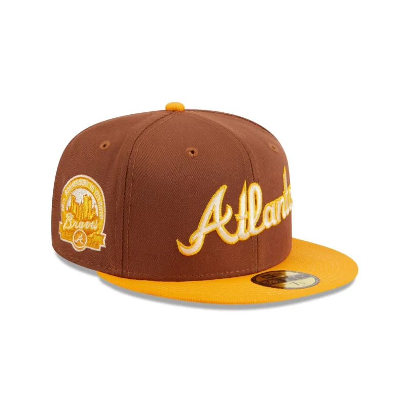 Atlanta Braves Tiramisu 59FIFTY Fitted Hat sold by New Era