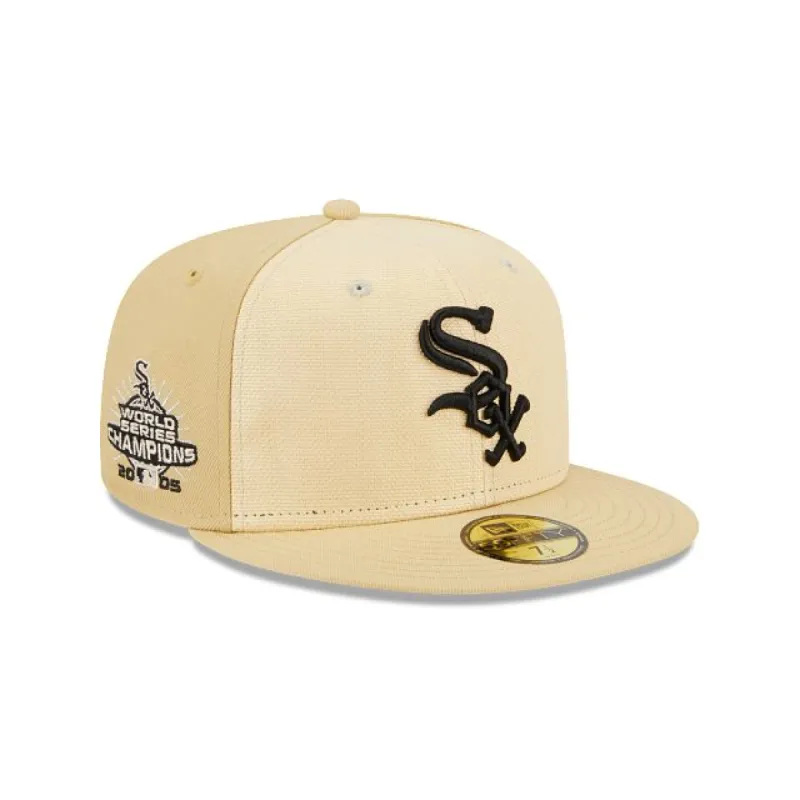 Chicago White Sox Raffia Front 59FIFTY Fitted sold by New Era