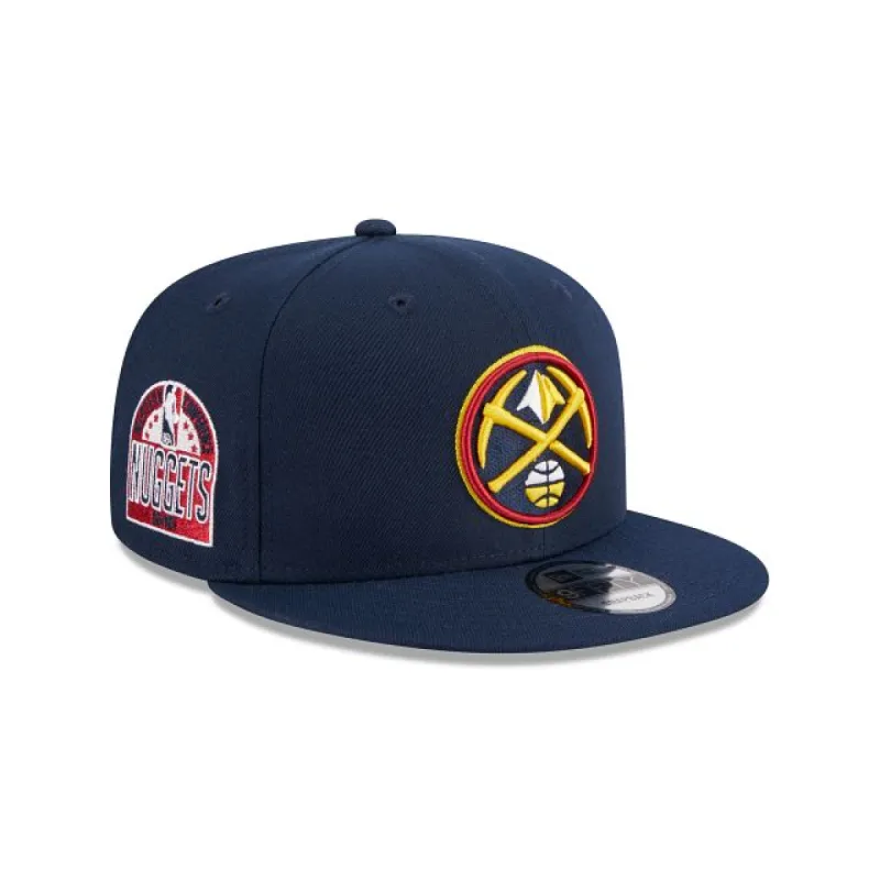 Denver Nuggets Sidepatch 9FIFTY Snapback Hat sold by New Era
