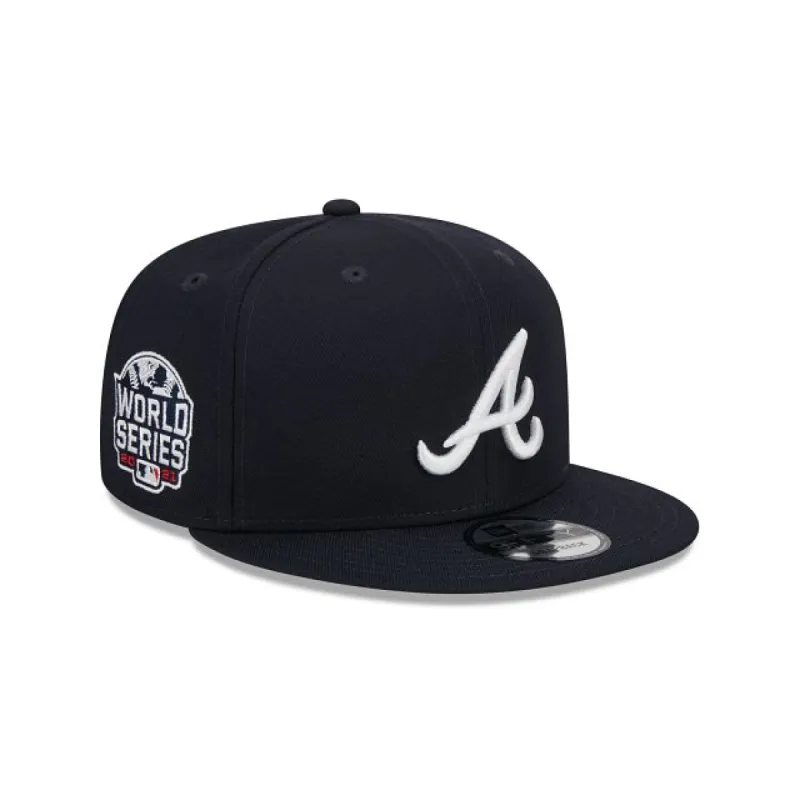 Atlanta Braves Sidepatch 9FIFTY Snapback Hat sold by New Era