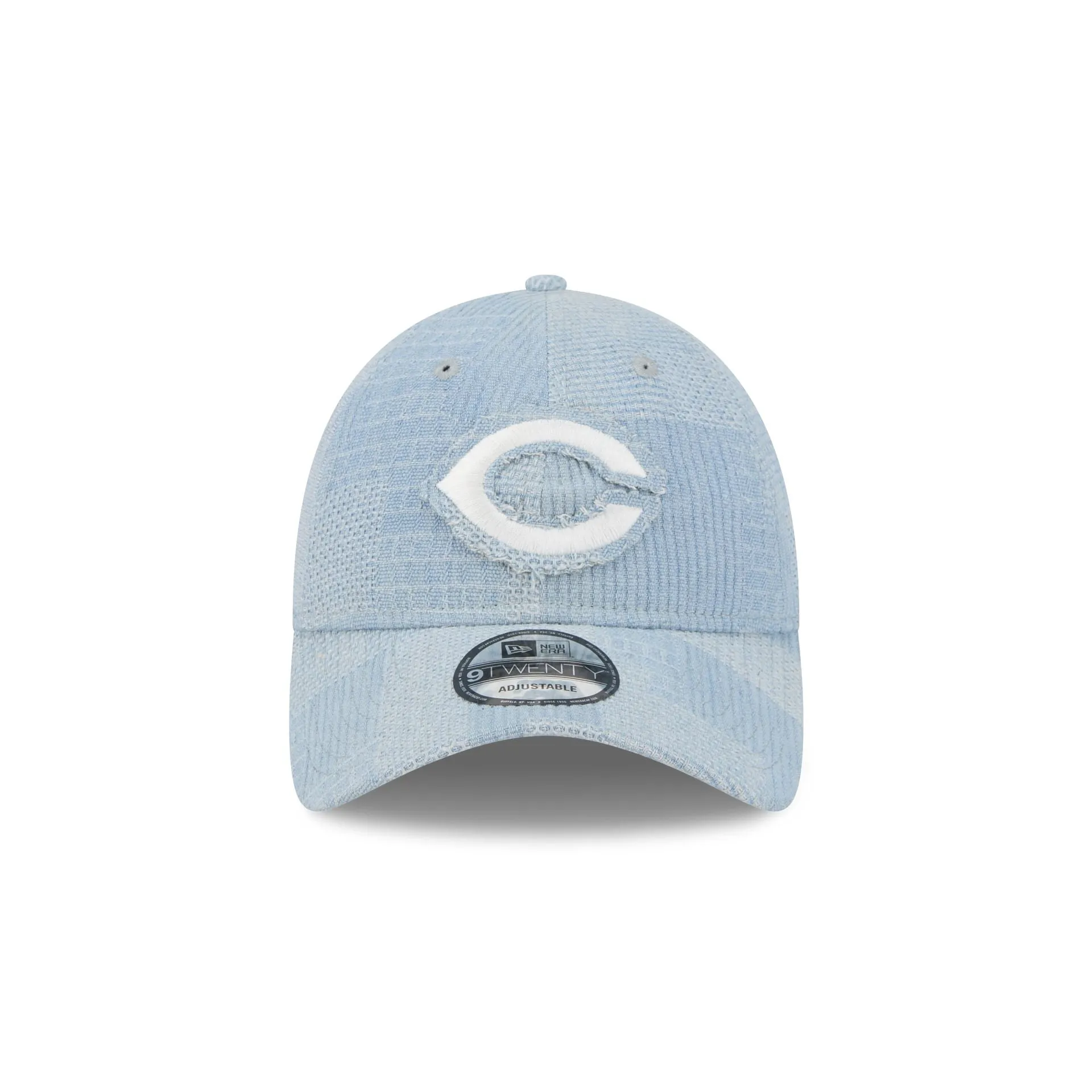 Chicago Cubs Patch Denim 9TWENTY Adjustable Hat sold by New Era product image thumbnail 2