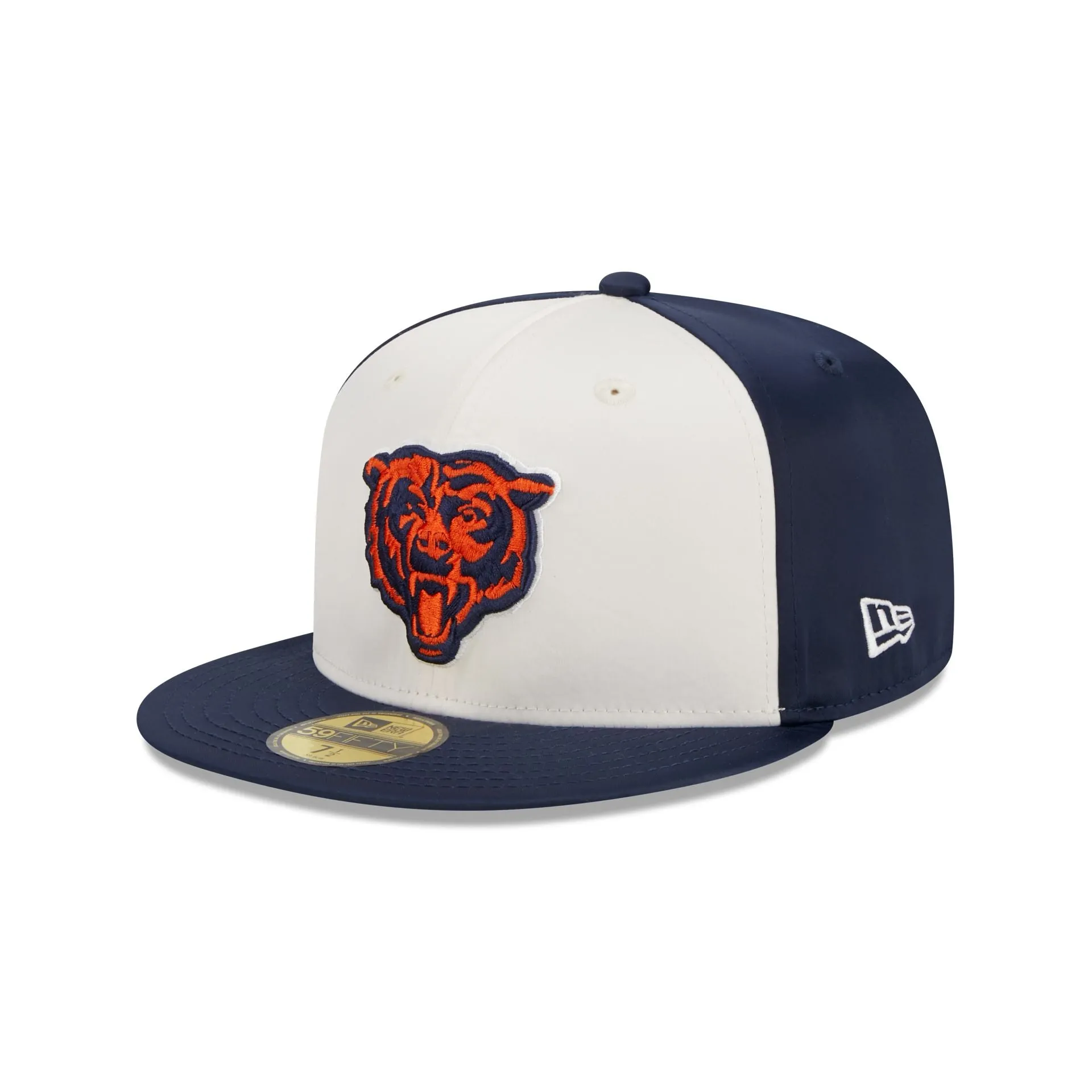 Chicago Bears Throwback Satin 59FIFTY Fitted Hat sold by New Era product image thumbnail 3