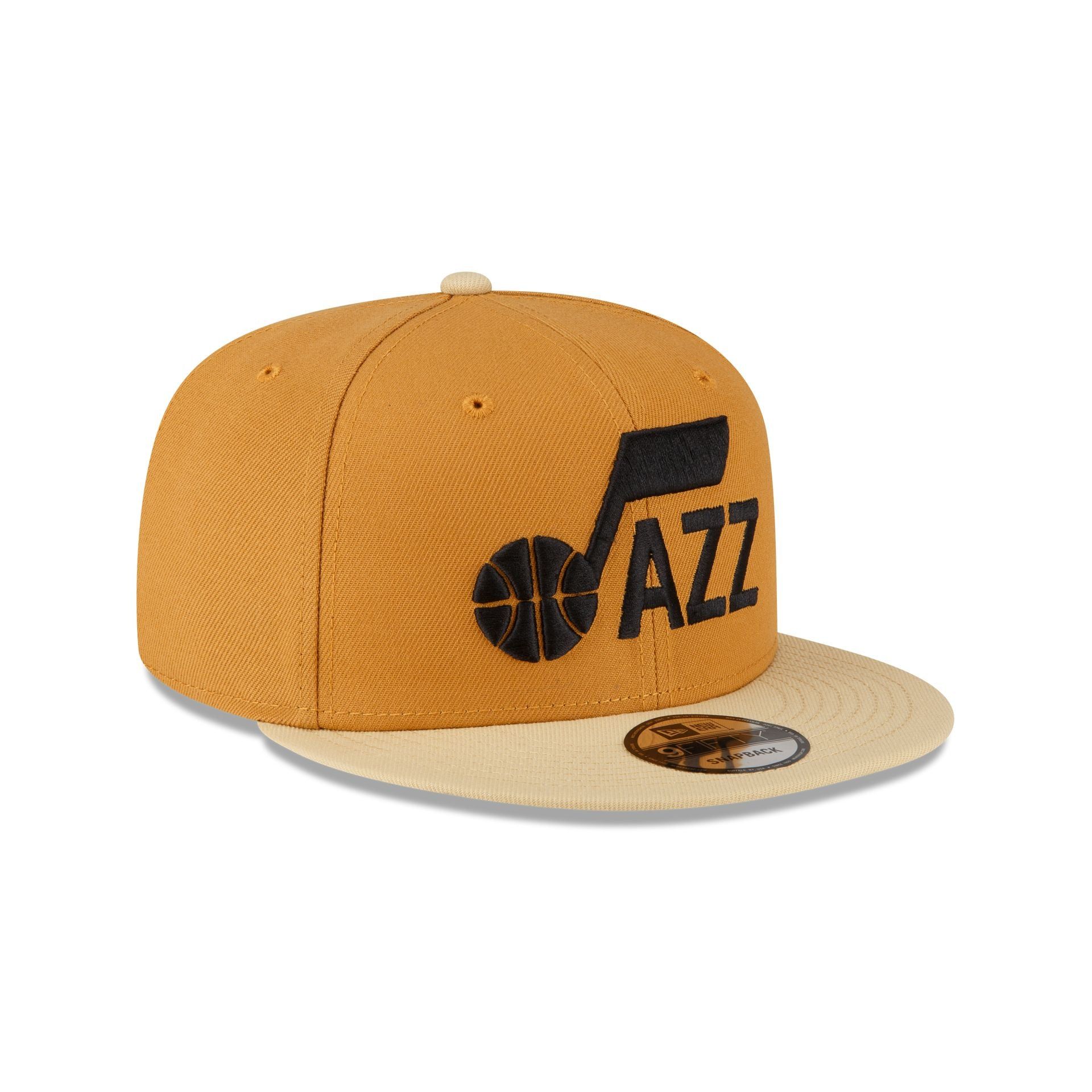 Utah Jazz Oatmeal 9FIFTY Snapback Hat sold by New Era product image thumbnail 3