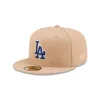 OVO X Los Angeles Dodgers Tan 59FIFTY Fitted Hat sold by New Era