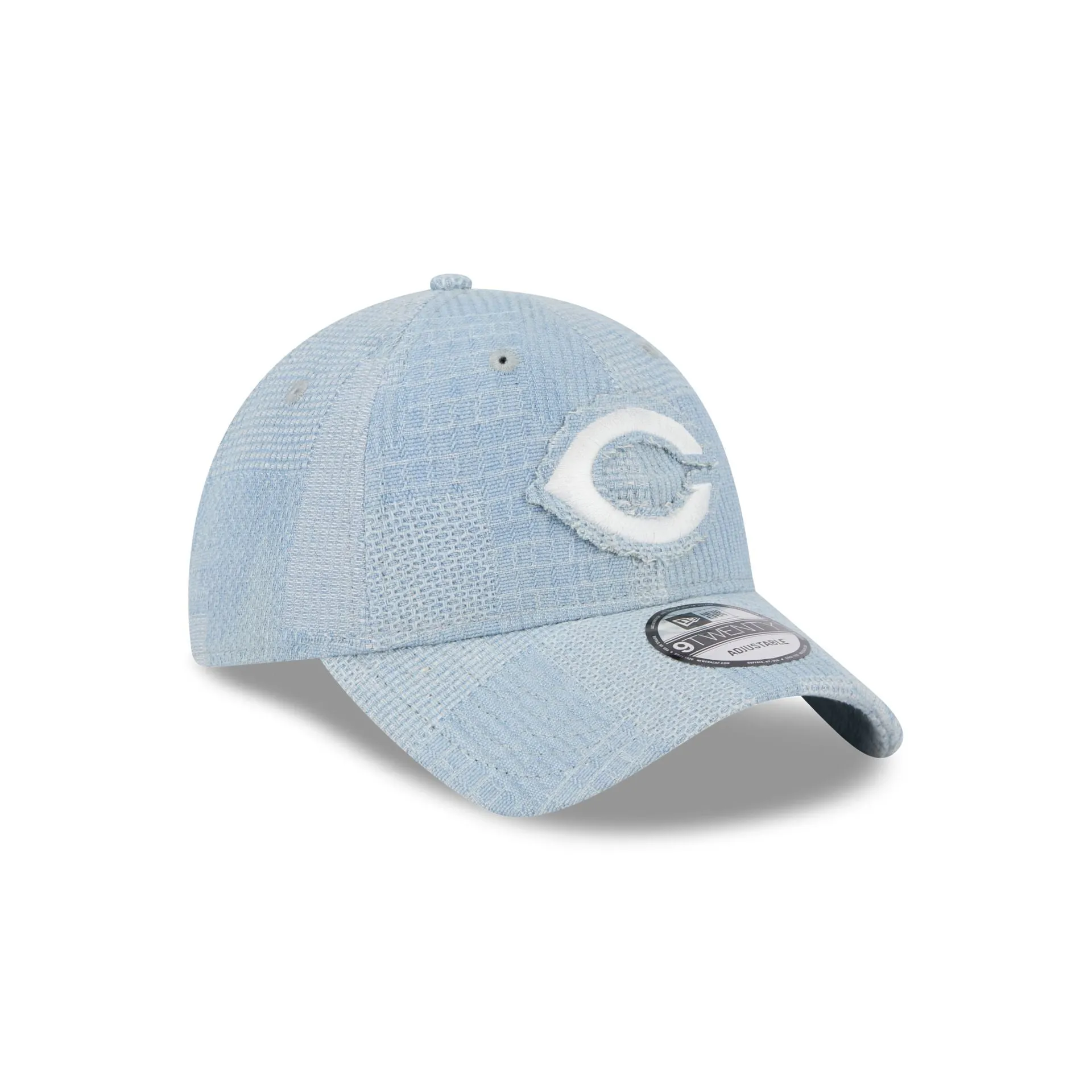 Chicago Cubs Patch Denim 9TWENTY Adjustable Hat sold by New Era product image thumbnail 3